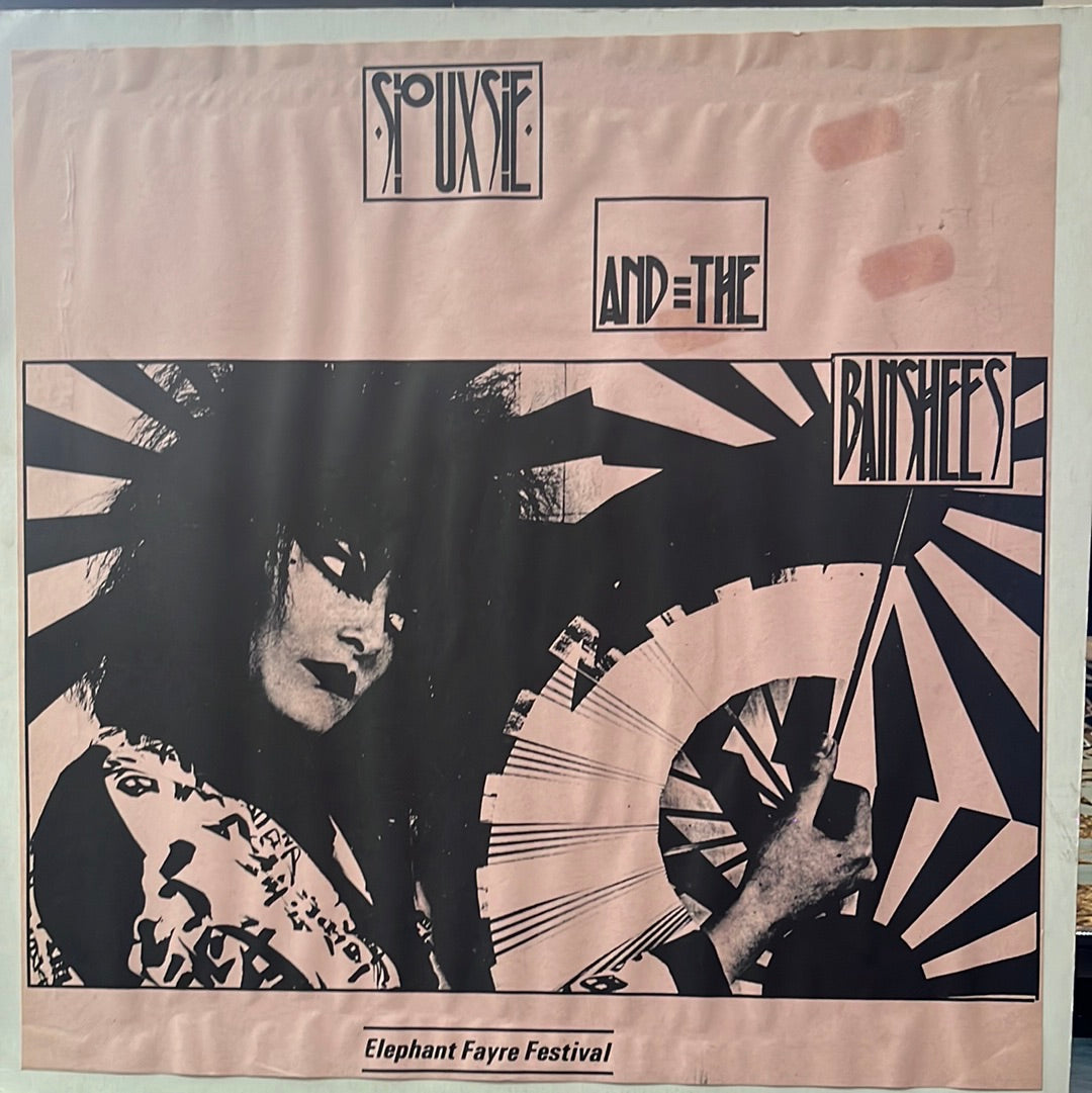 SIOUXSIE & THE BANSHEES - ELEPHANT FAYRE FESTIVAL BOOTLEG VG+/VG+