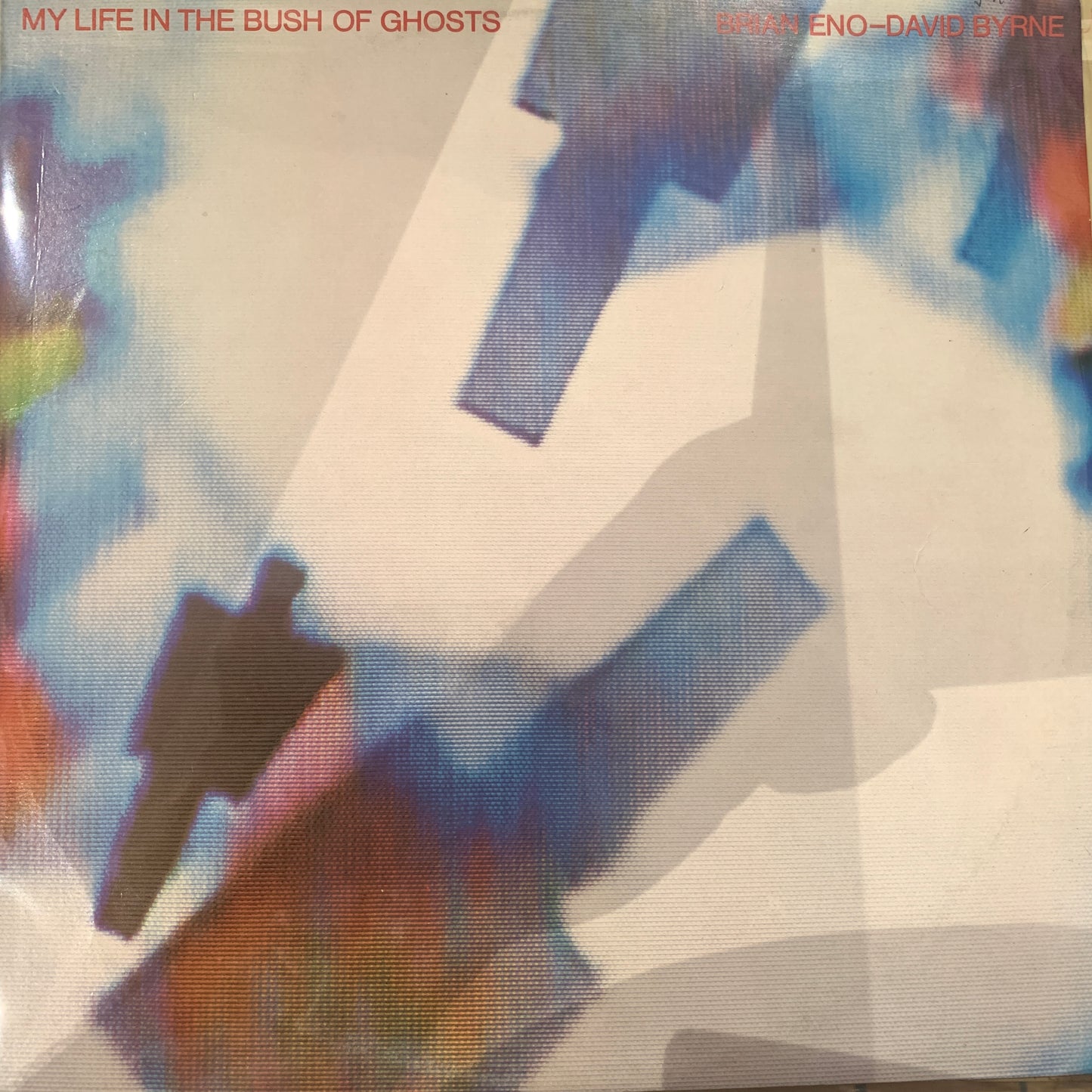 BRIAN ENO /DAVID BYRNE - MY LIFE IN THE BUSH OF GHOSTS VG+/VG+