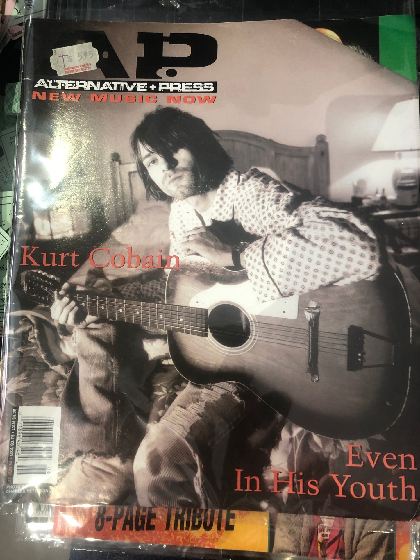ALTERNATIVE PRESS JUNE 1994 - KURT COBAIN COVER