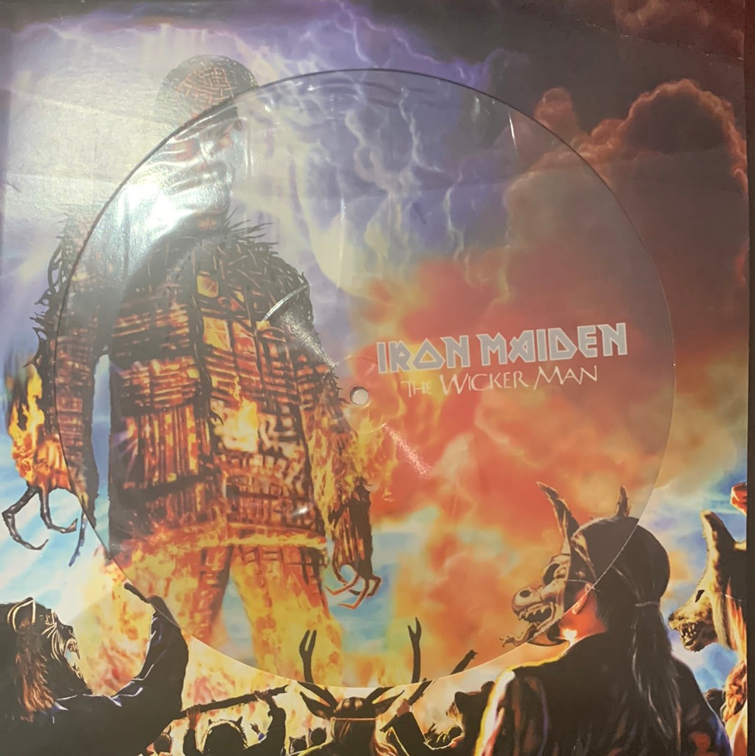 IRON MAIDEN - THE WICKER MAN VG+/VG+ 2000