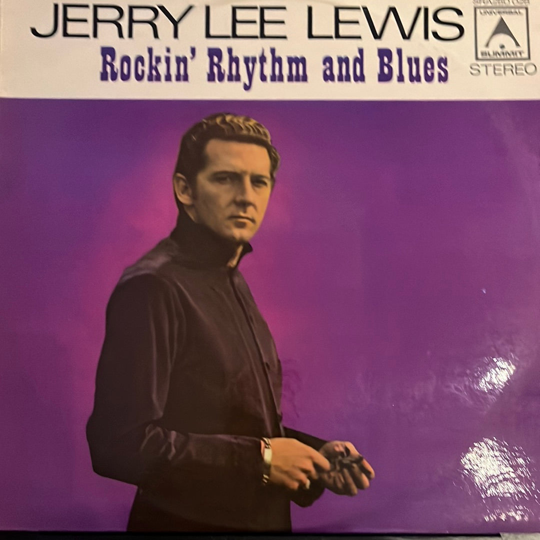 JERRY LEE LEWIS - ROCKIN RHYTHM AND BLUES VG+/VG+
