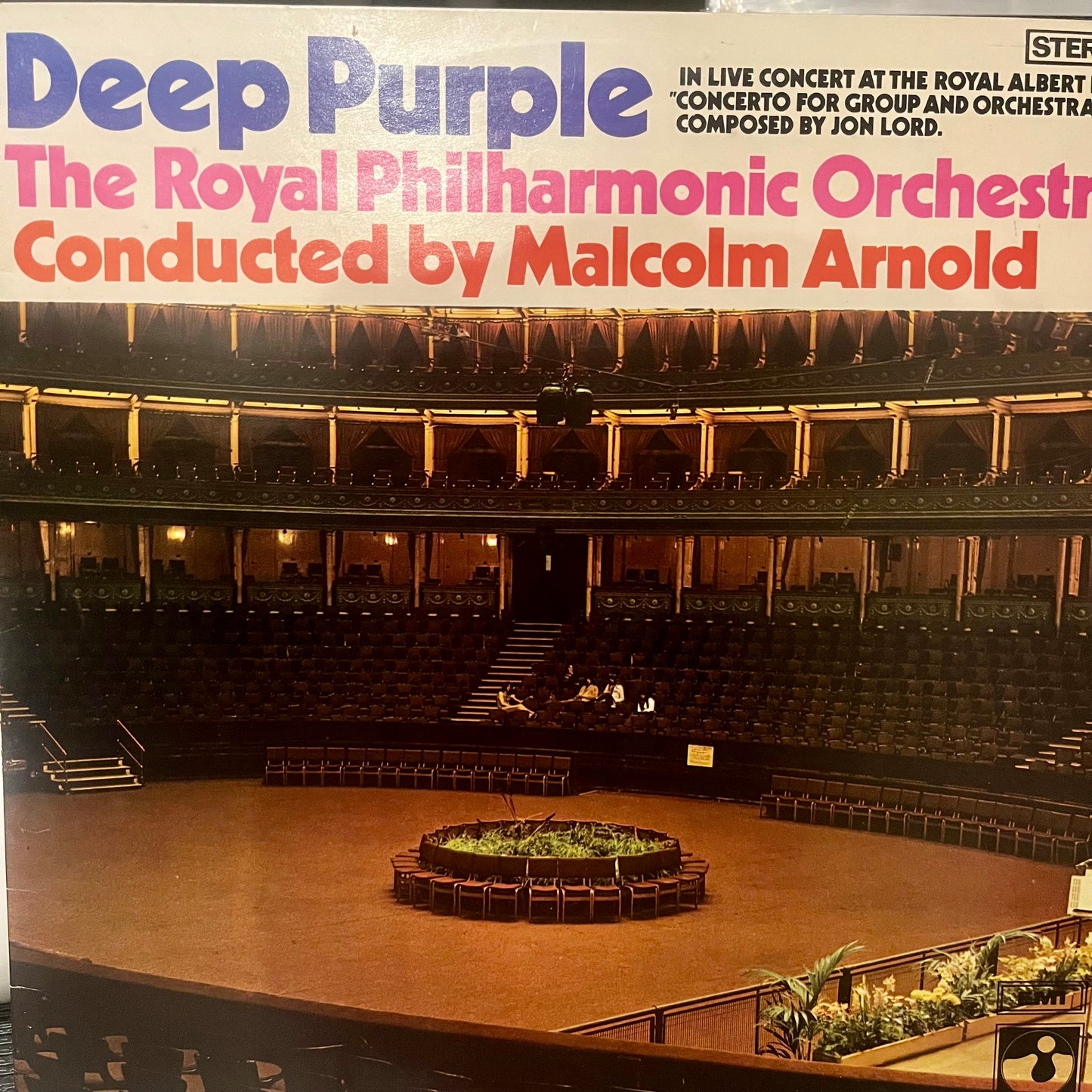 DEEP PURPLE - CONCERTO FOR GROUP & ORCHESTRA AUSTRALIAN GF LP EX/EX