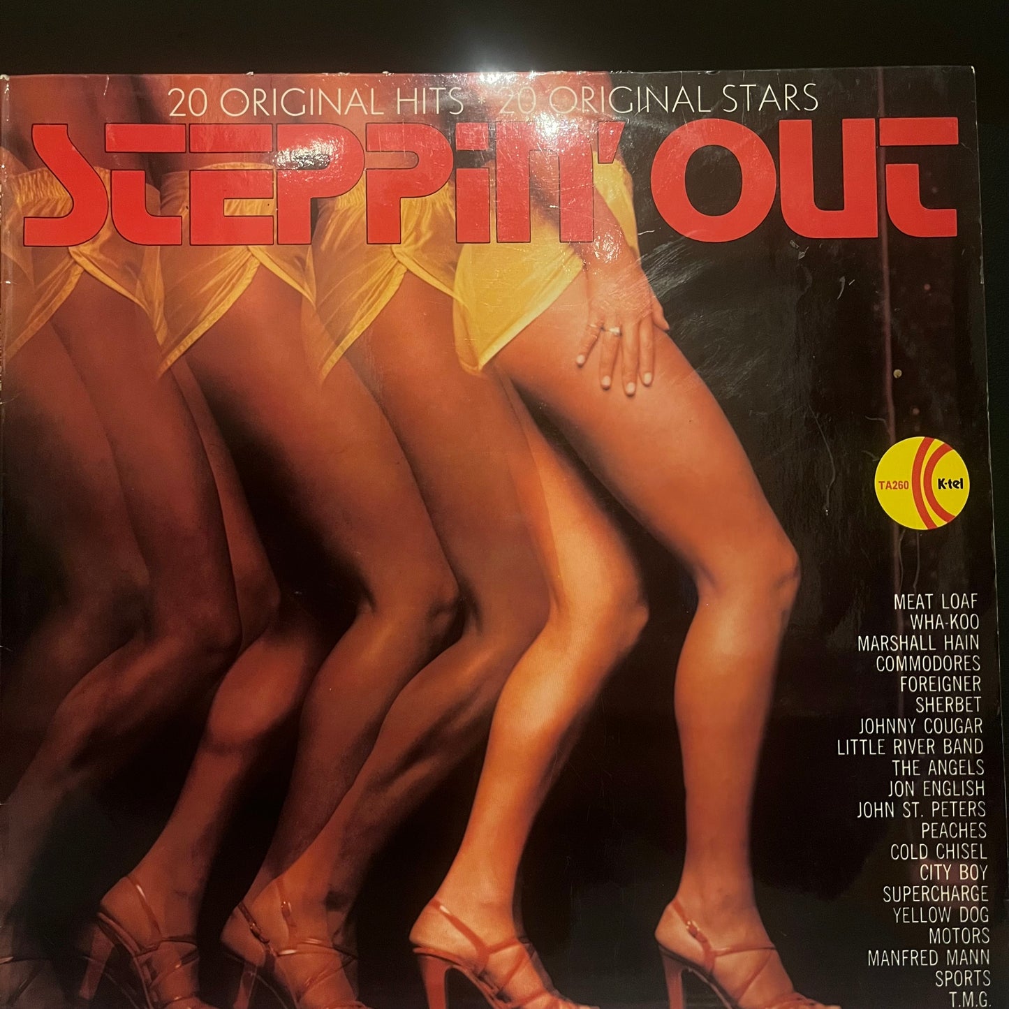 VARIOUS - STEPPIN' OUT VG+/VG+