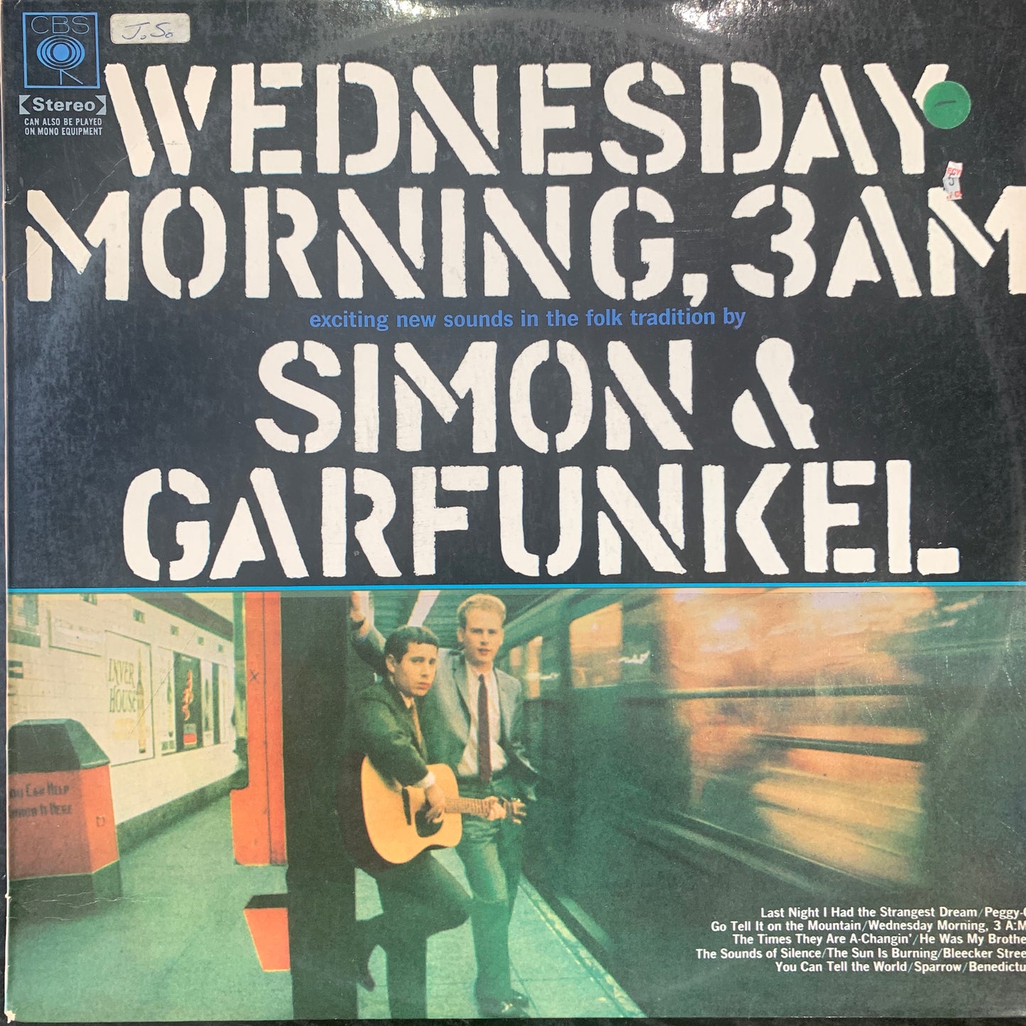 SIMON & GARFUNKEL - WEDNESDAY MORNING VG+/VG