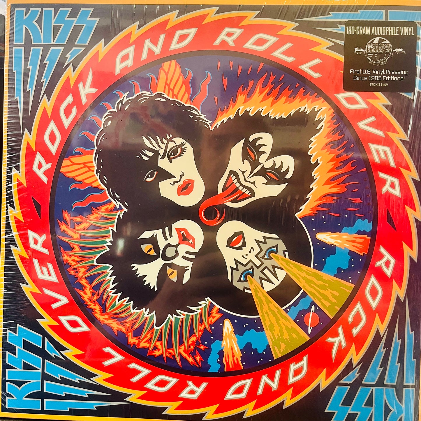KISS - ROCK AND ROLL OVER REPRESS NM/NM