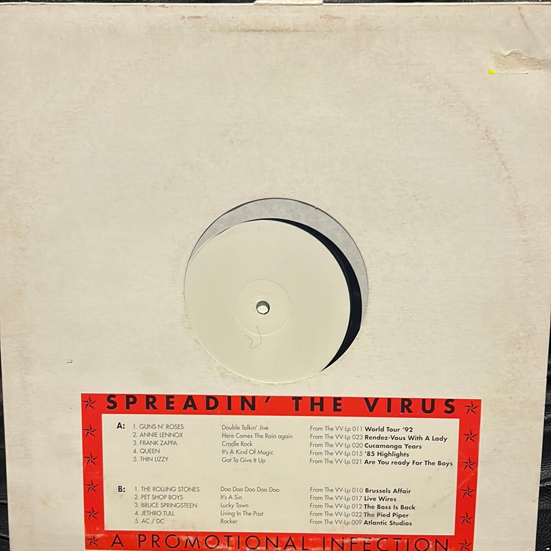 VARIOUS - SPREADIN THE VIRUS VG+ / VG + BOOTLEG 1993