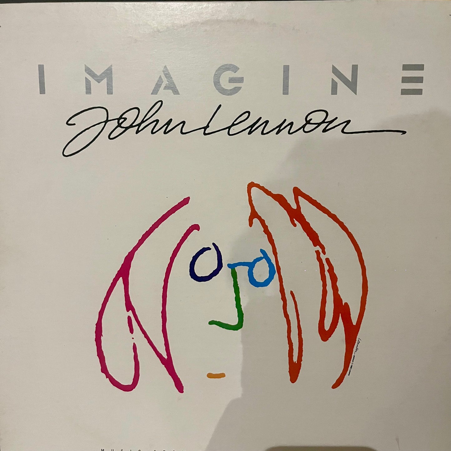 JOHN LENNON - IMAGINE MUSIC FROM THE MOTION PICURE EX-/EX