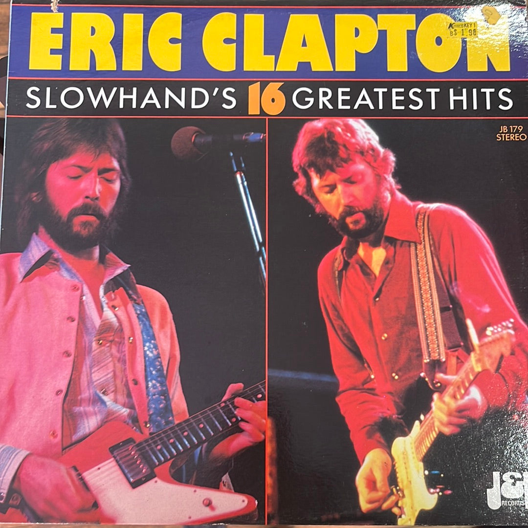 ERIC CLAPTON - SLOWHAND'S 16 GREATEST HITS VG+/VG+ 1985