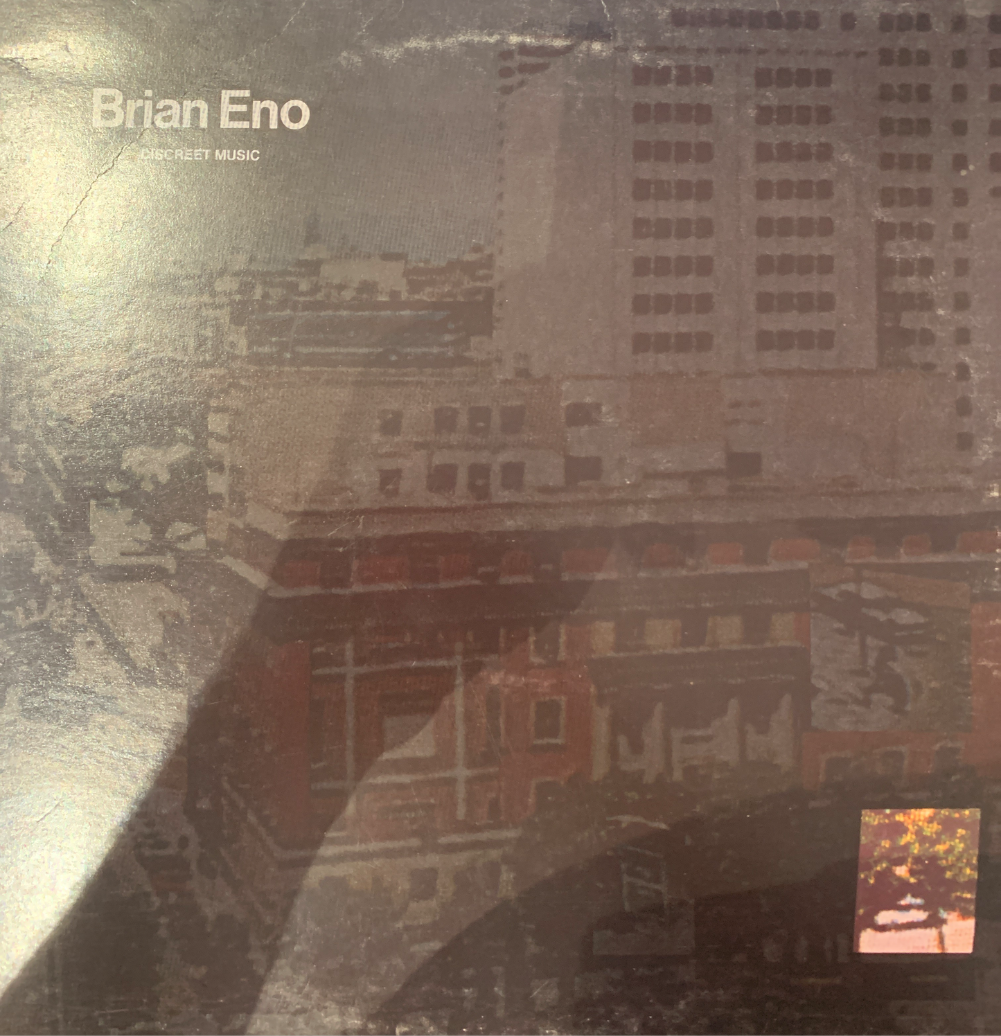 BRIAN ENO - DISCREET MUSIC VG+/EX