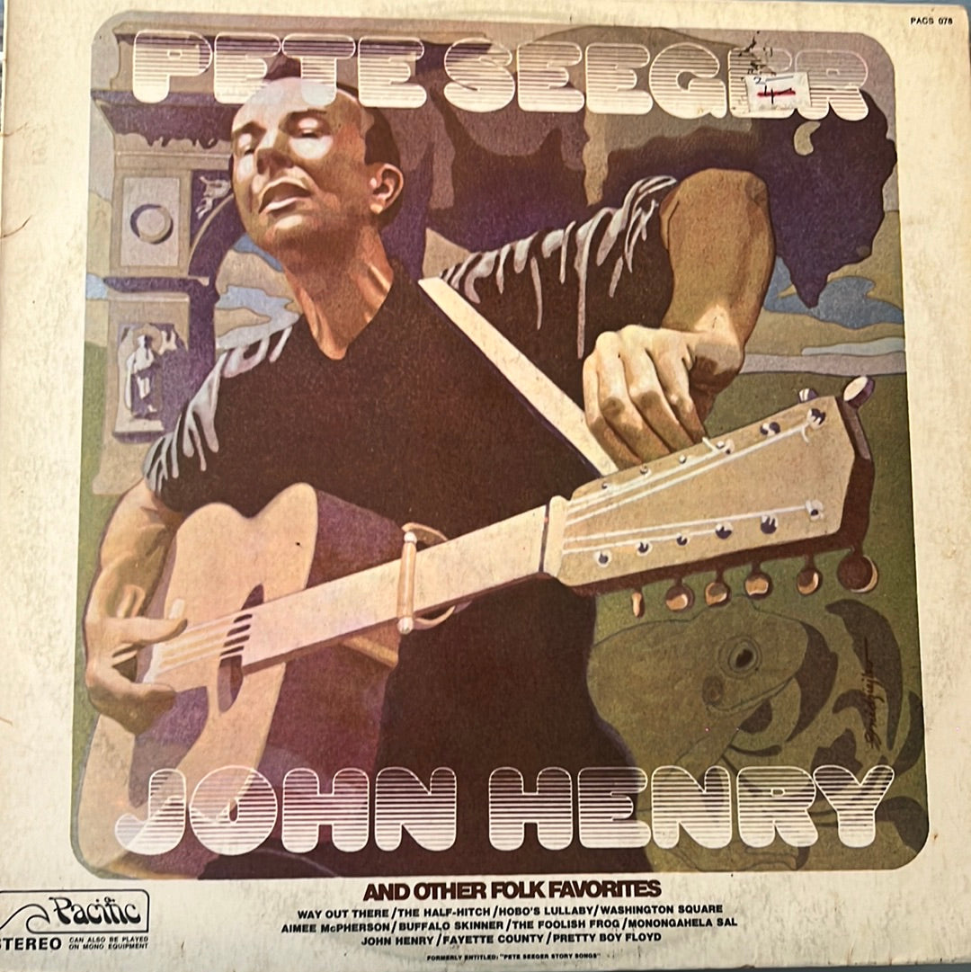 PETE SEEGER - JOHN HENRY AND OTHER FOLK FAVORITES NM /NM 1969