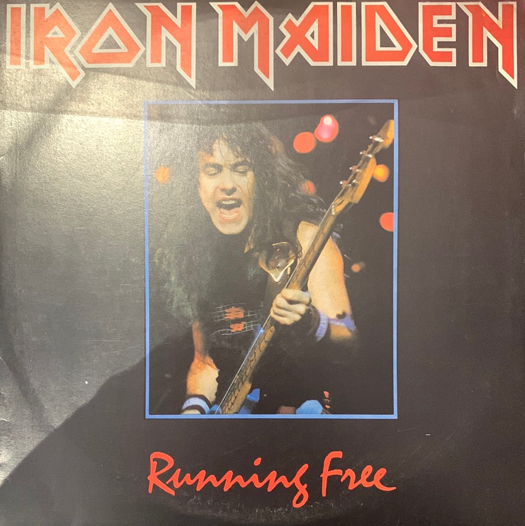 IRON MAIDEN - RUNNING FREE VG+/VG+