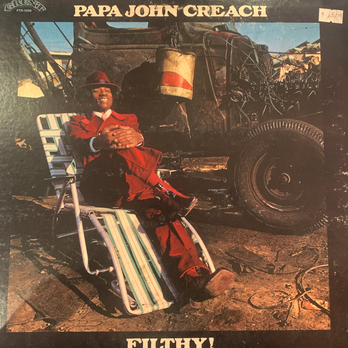 PAPA JOHN CREACH - FILTHY! VG/EX