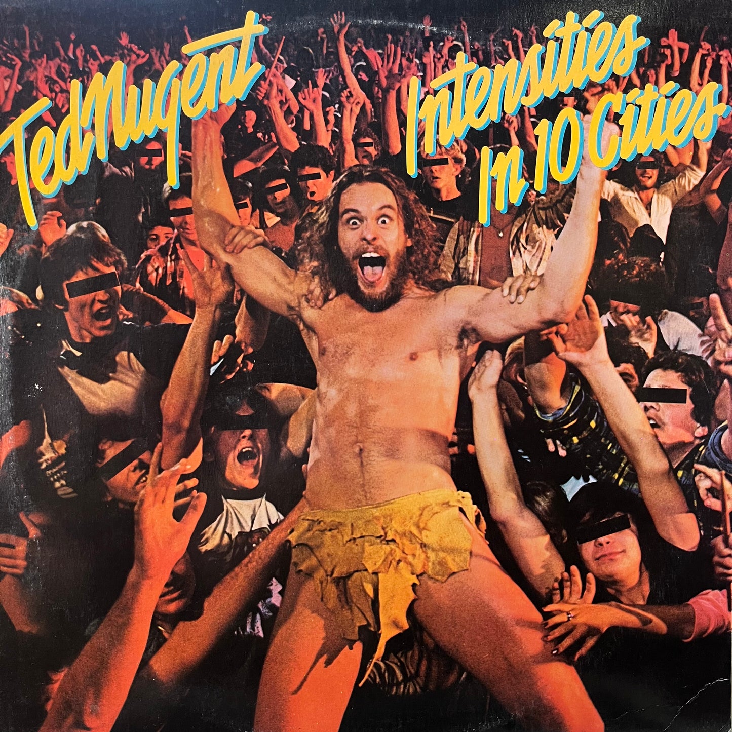 TED NUGENT - INTENCITIES IN 10 CITIES VG+/ NM 1981
