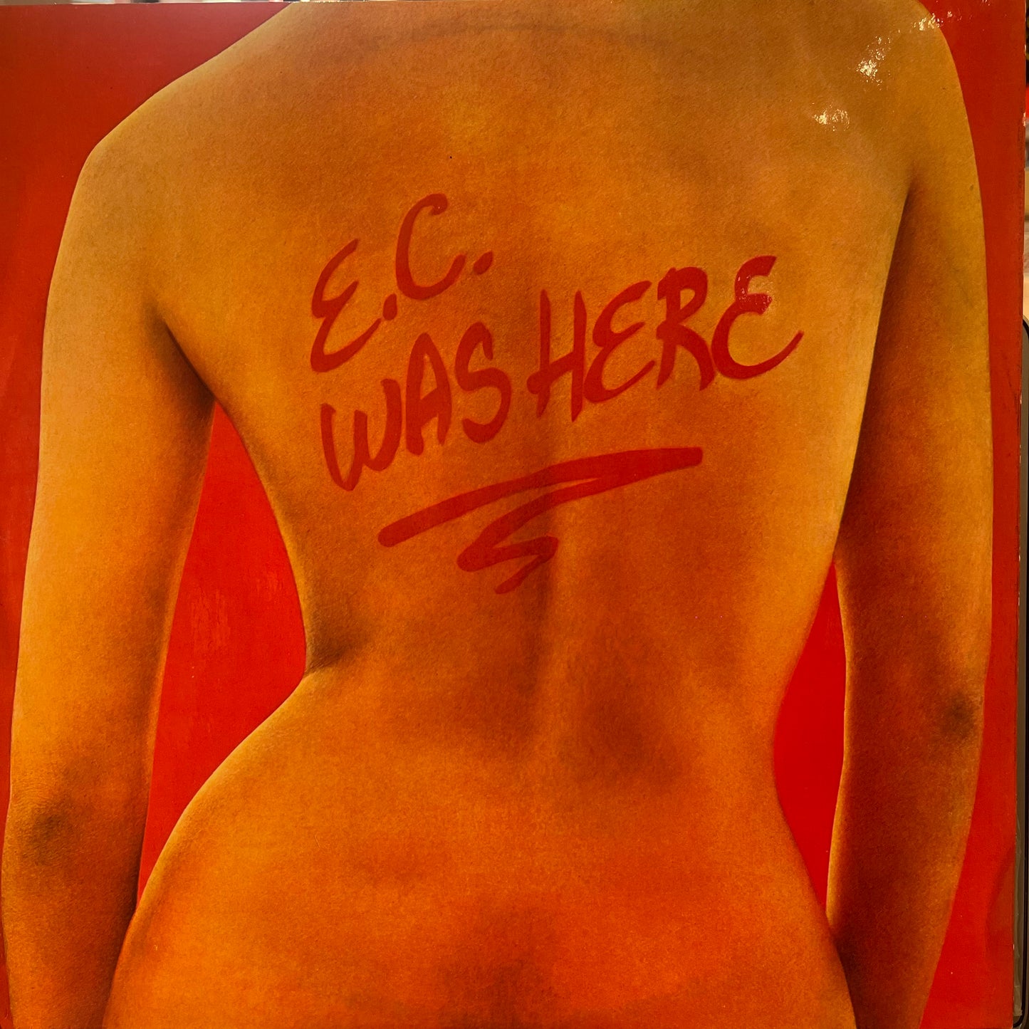 ERIC CLAPTON - E.C WAS HERE VG+/VG+  1975
