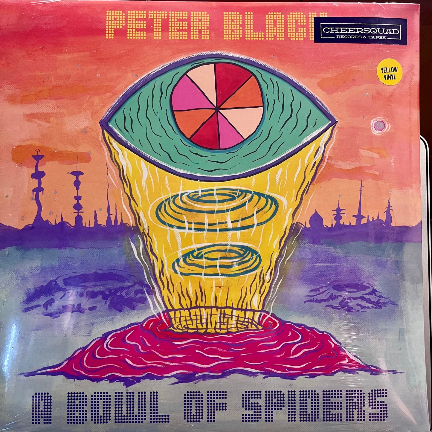 PETER BLACK - A BOWL OF SPIDERS (YELLOW VINYL)