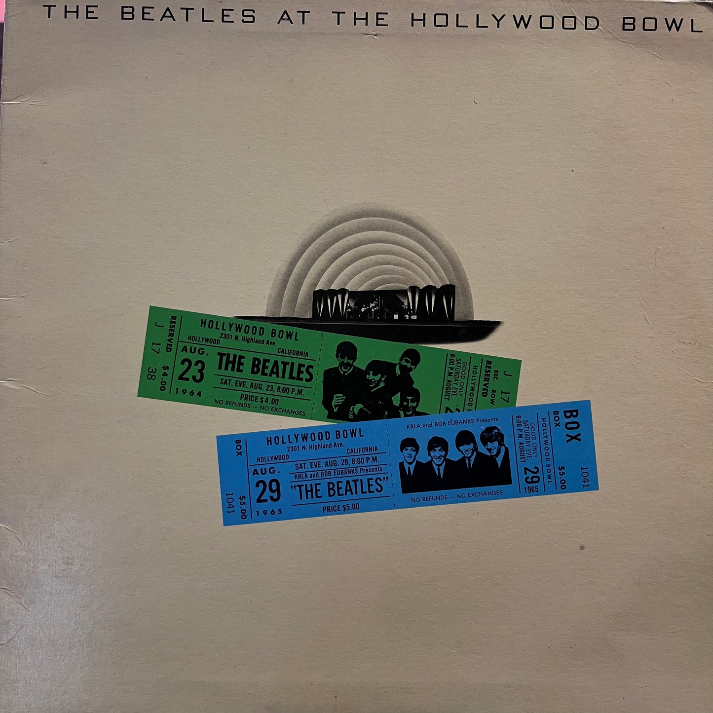 THE BEATLES - AT THE HOLLYWOOD BOWL NM/NM