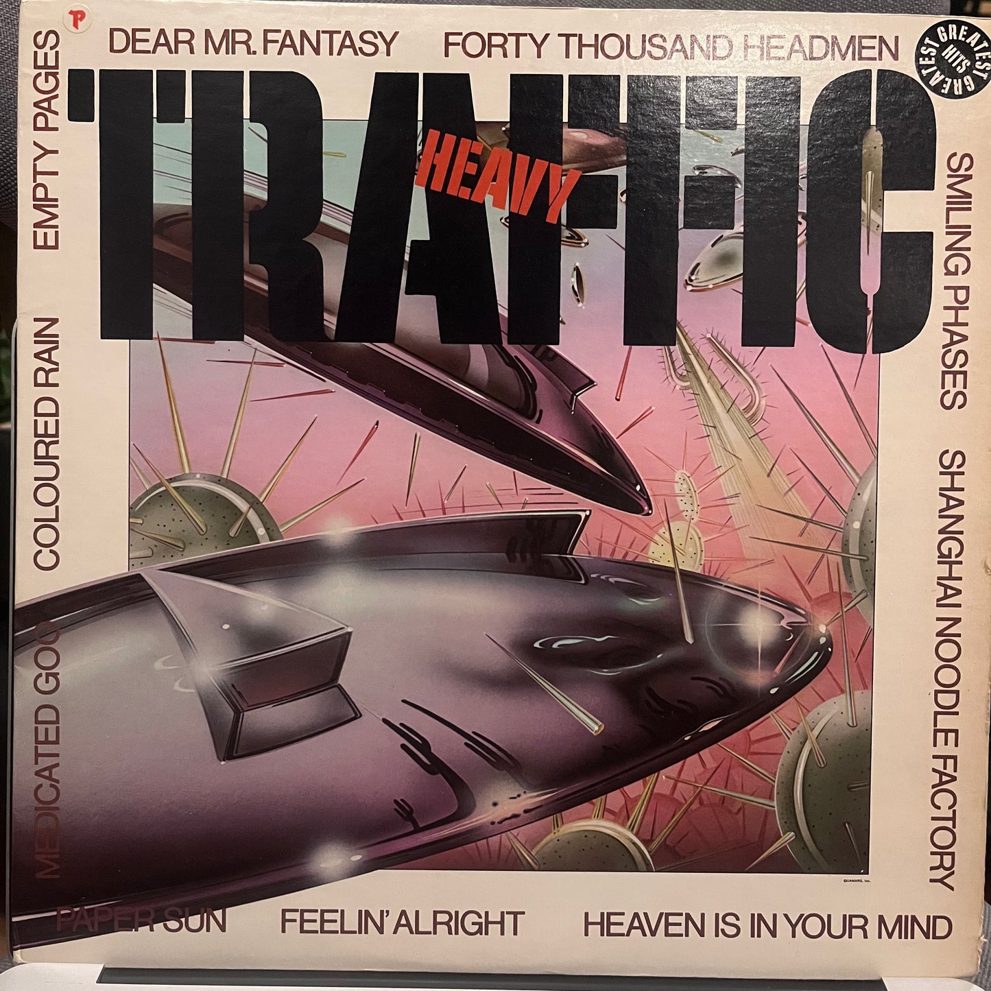 TRAFFIC - HEAVY TRAFFIC ( GREATEST HITS ) VG+/ EX