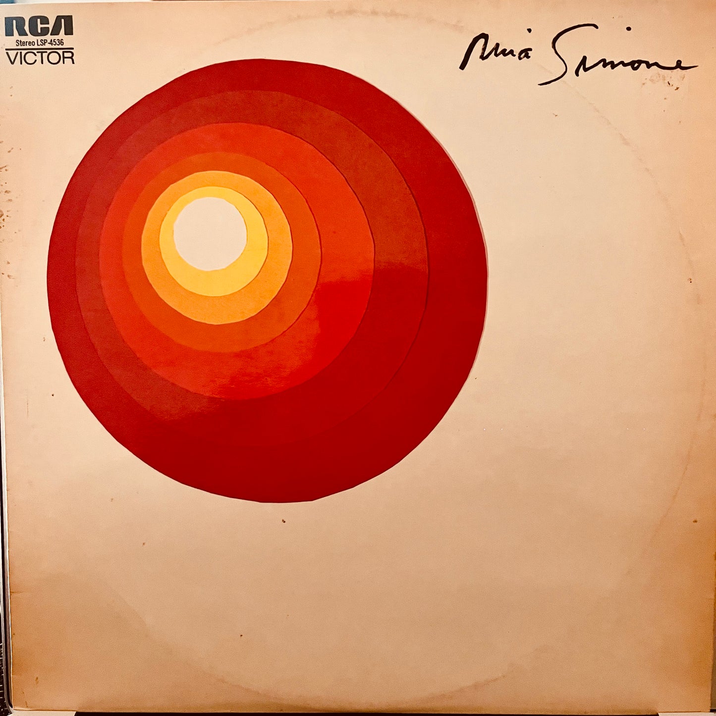 NINA SIMONE - HERE COMES THE SUN VG+/NM