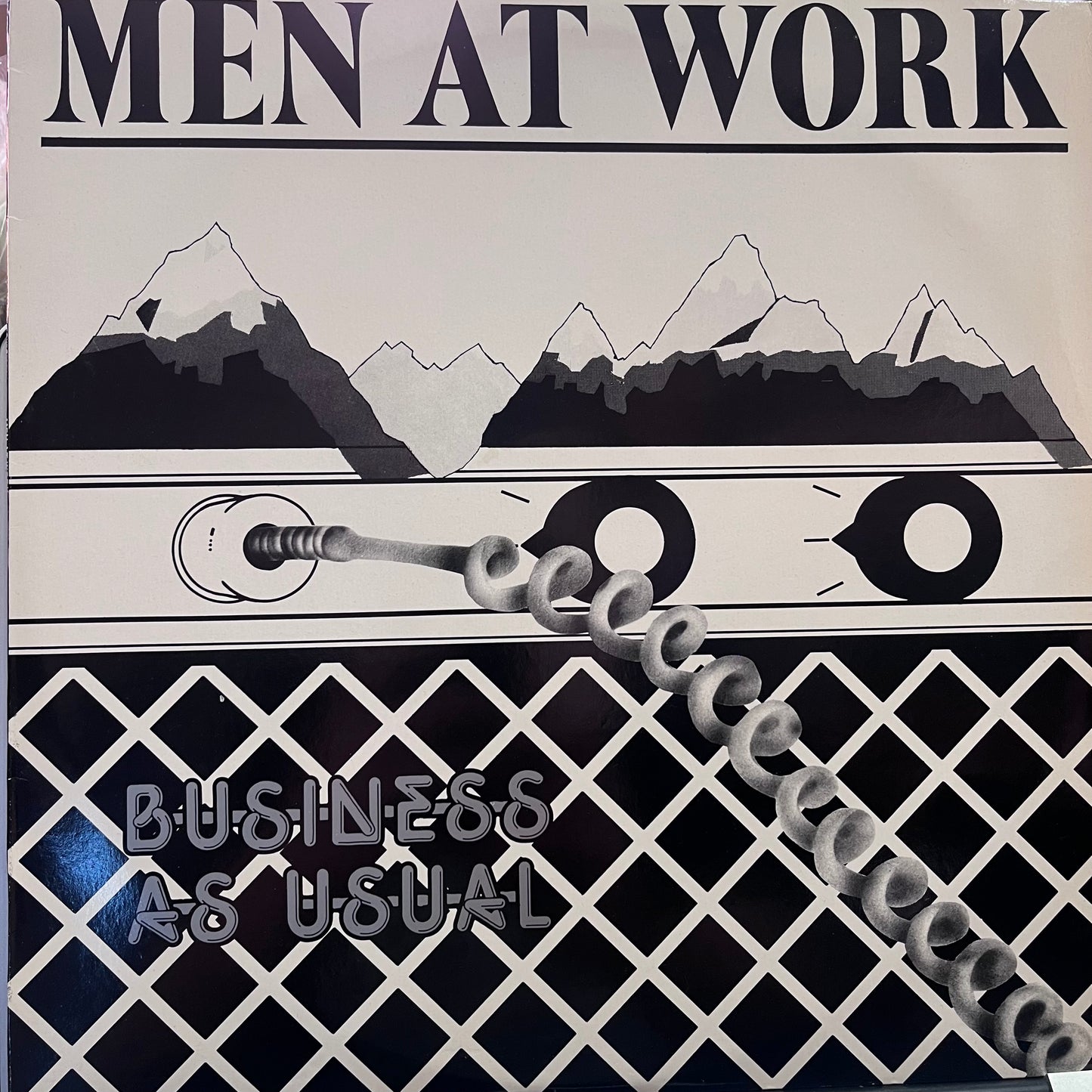 MEN AT WORK - BUSINESS AS USUAL EX/EX