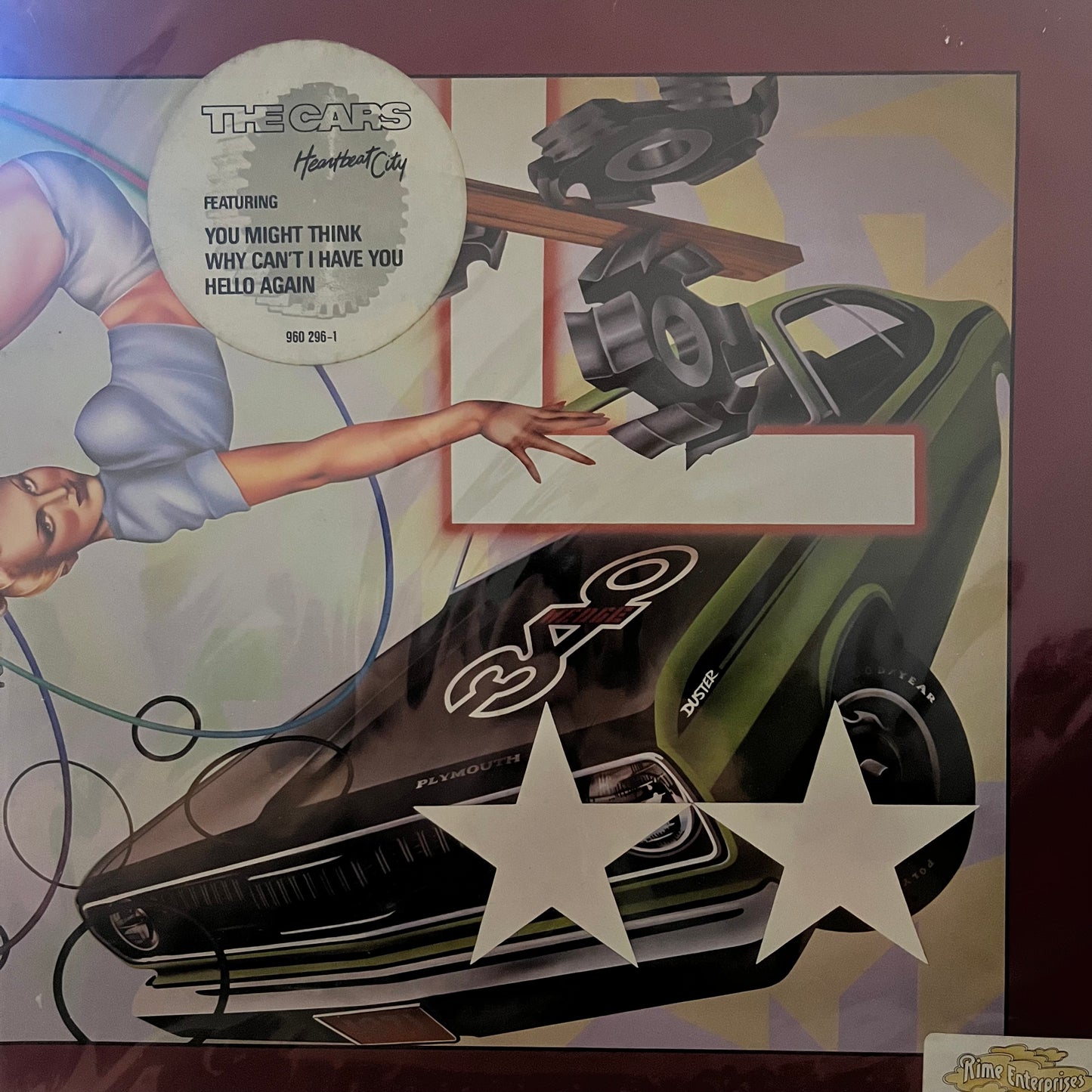 THE CARS - HEARTBREAK CITY VG/NM