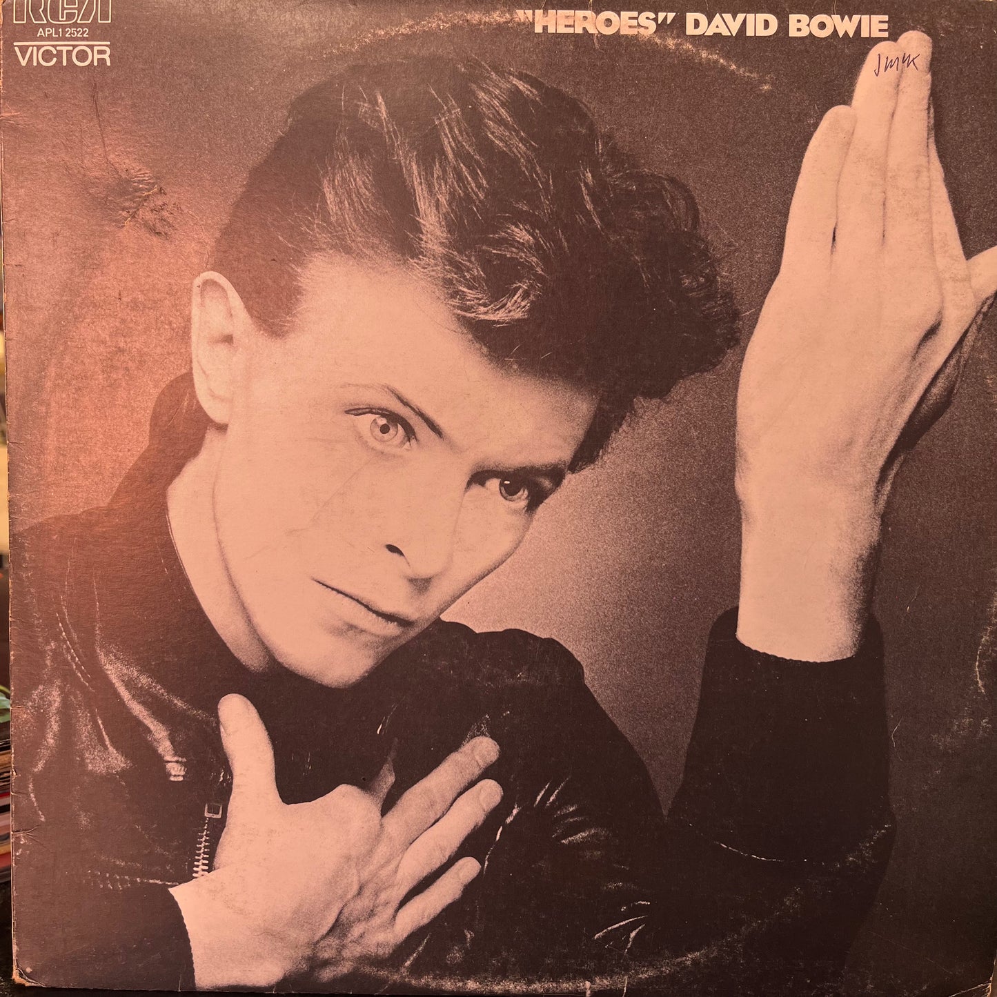 DAVID BOWIE - HEROES VG/VG+