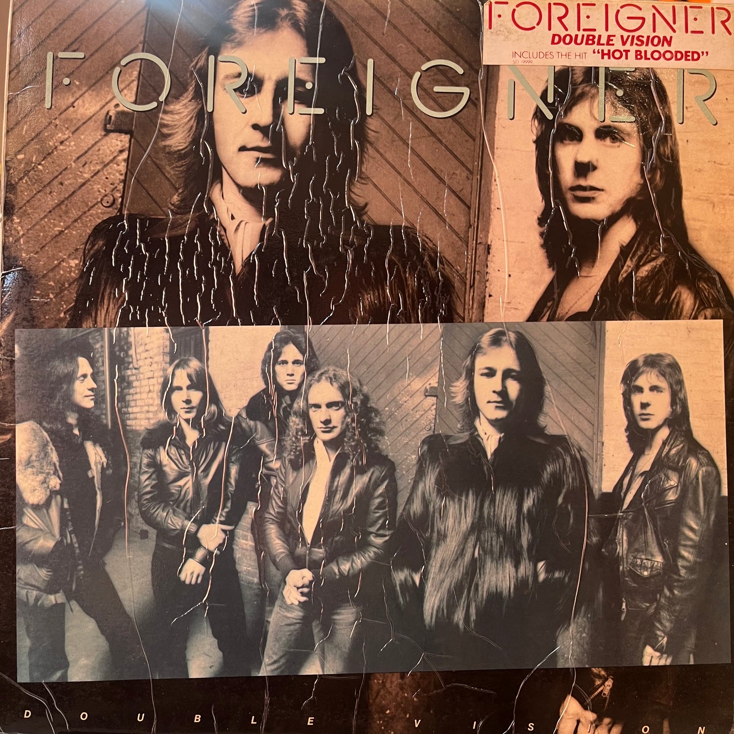 FOREIGNER - DOUBLE VISION VG /NM 1980