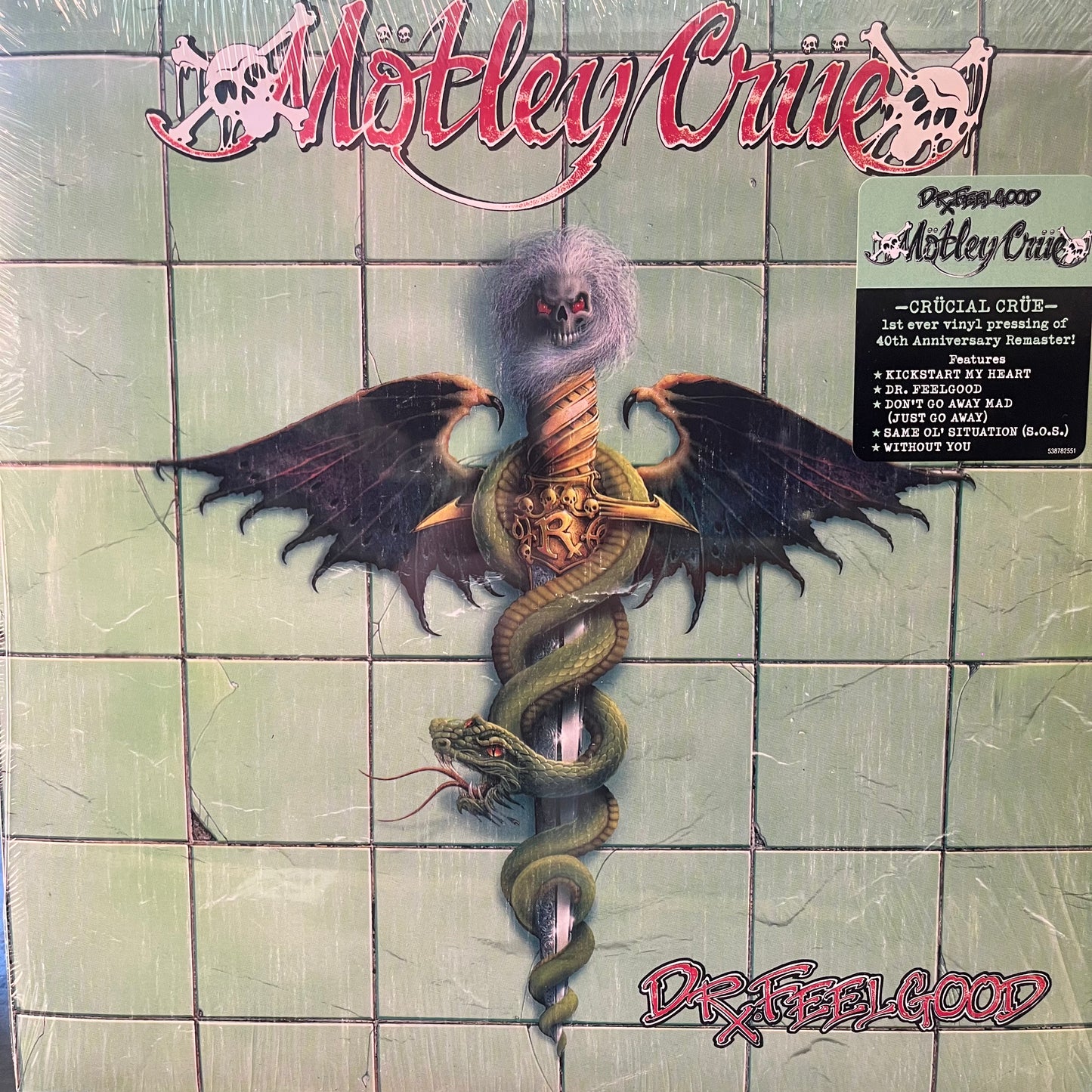 MOTLEY CRUE - DR.FEELGOOD (40TH ANNIVERSARY REMASTER )