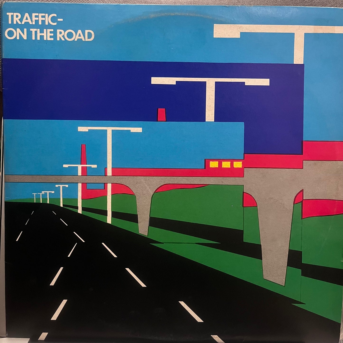 TRAFFIC - ON THE ROAD 2 LP VG+/EX 1973