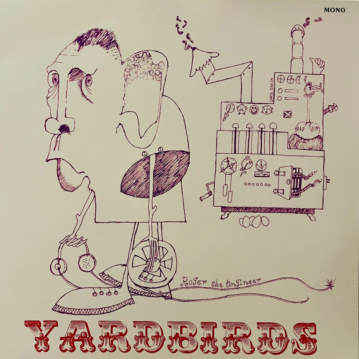 YARDBIRDS - ROGER THE ENGINEER EX/EX MONO
