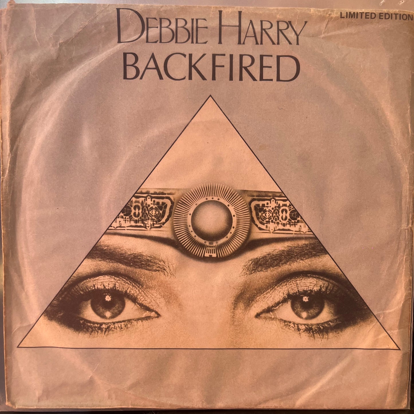 DEBBIE HARRY - BACKFIRED/MILITARY RAP 7" SINGLE