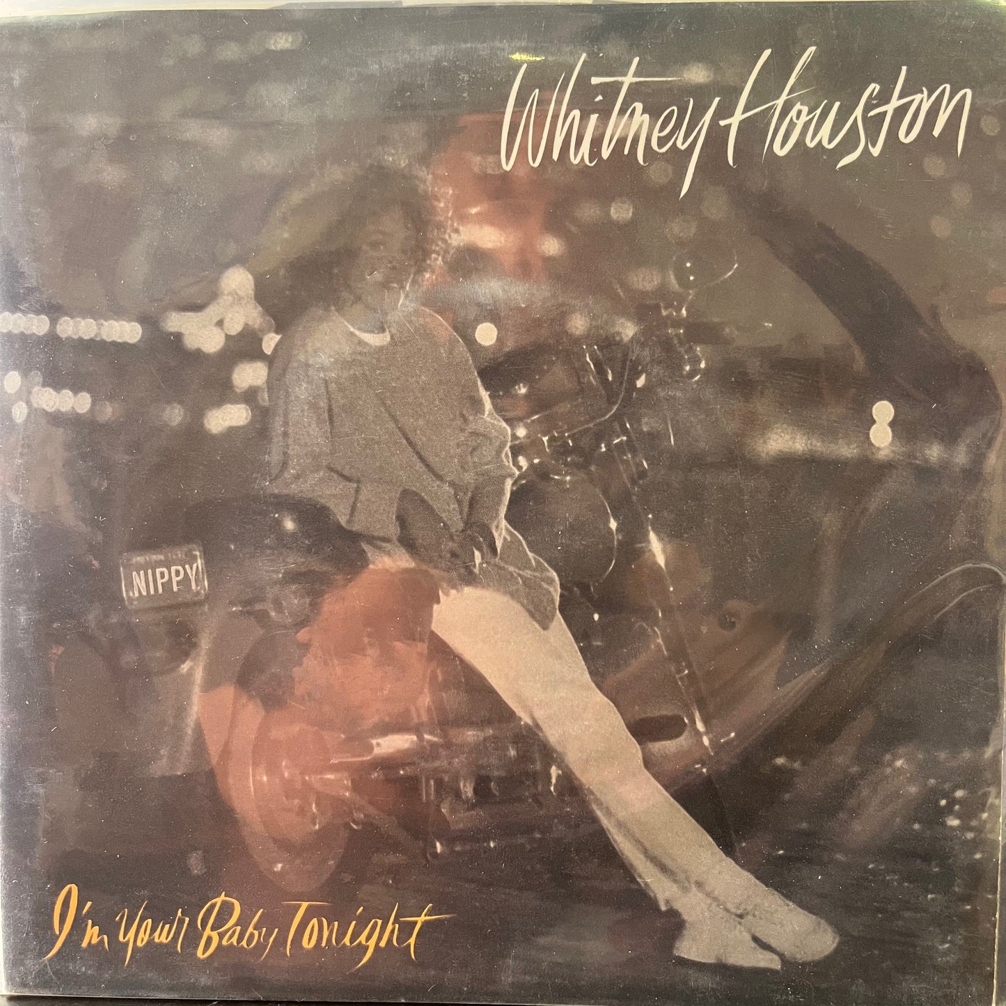 WHITNEY HOUSTON - I'M YOU'RE BABY TONIGHT/I'M KNOCKIN' 7" SINGLE