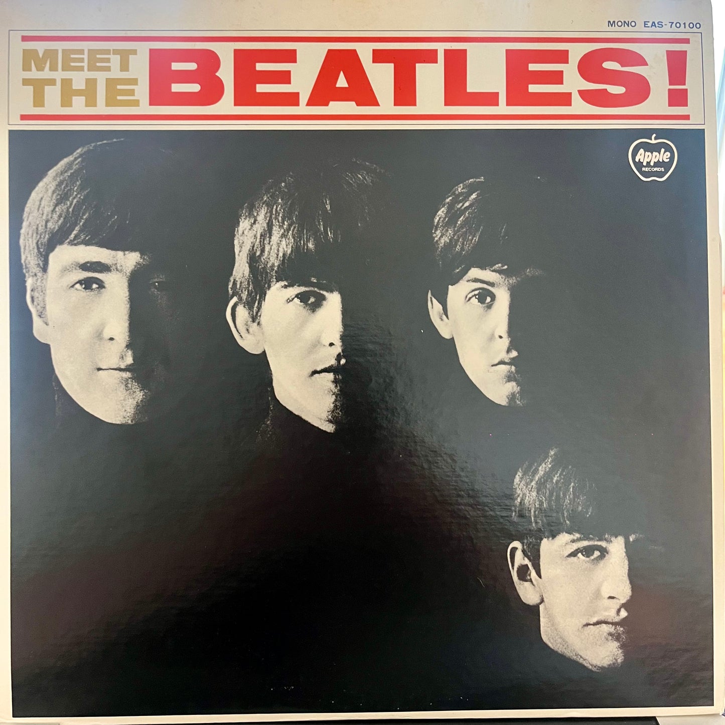 THE BEATLES - MEET THE BEATLES MONO EX/EX