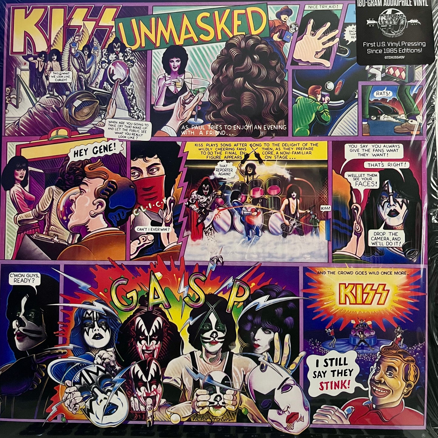 KISS - UNMASKED 180 GRAM AUDIOPHILE EDITION