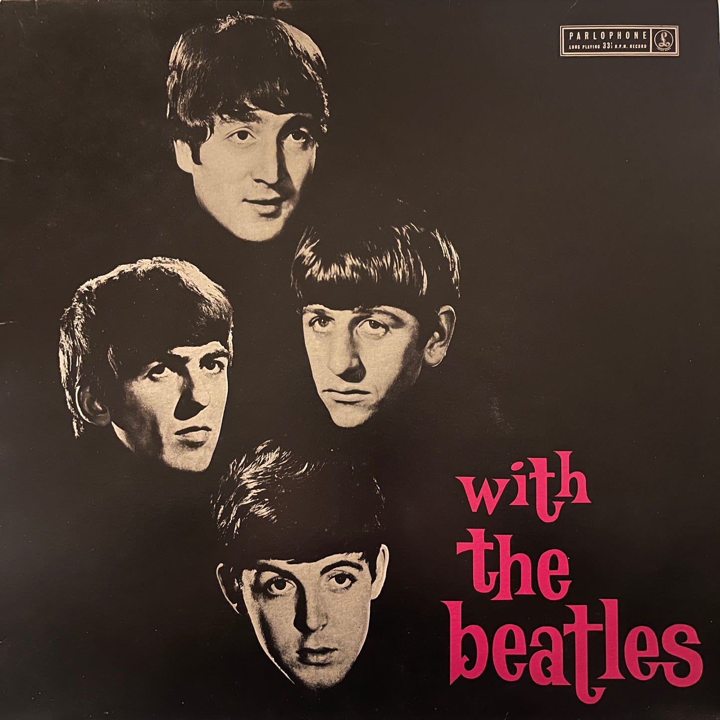 THE BEATLES - WITH THE BEATLES EX/EX 1979 STEREO