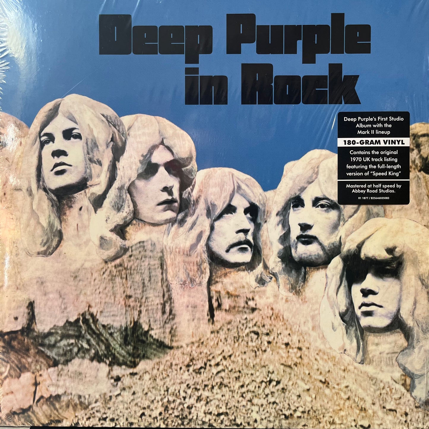 DEEP PURPLE - IN ROCK 180G LP VG/NM 2016