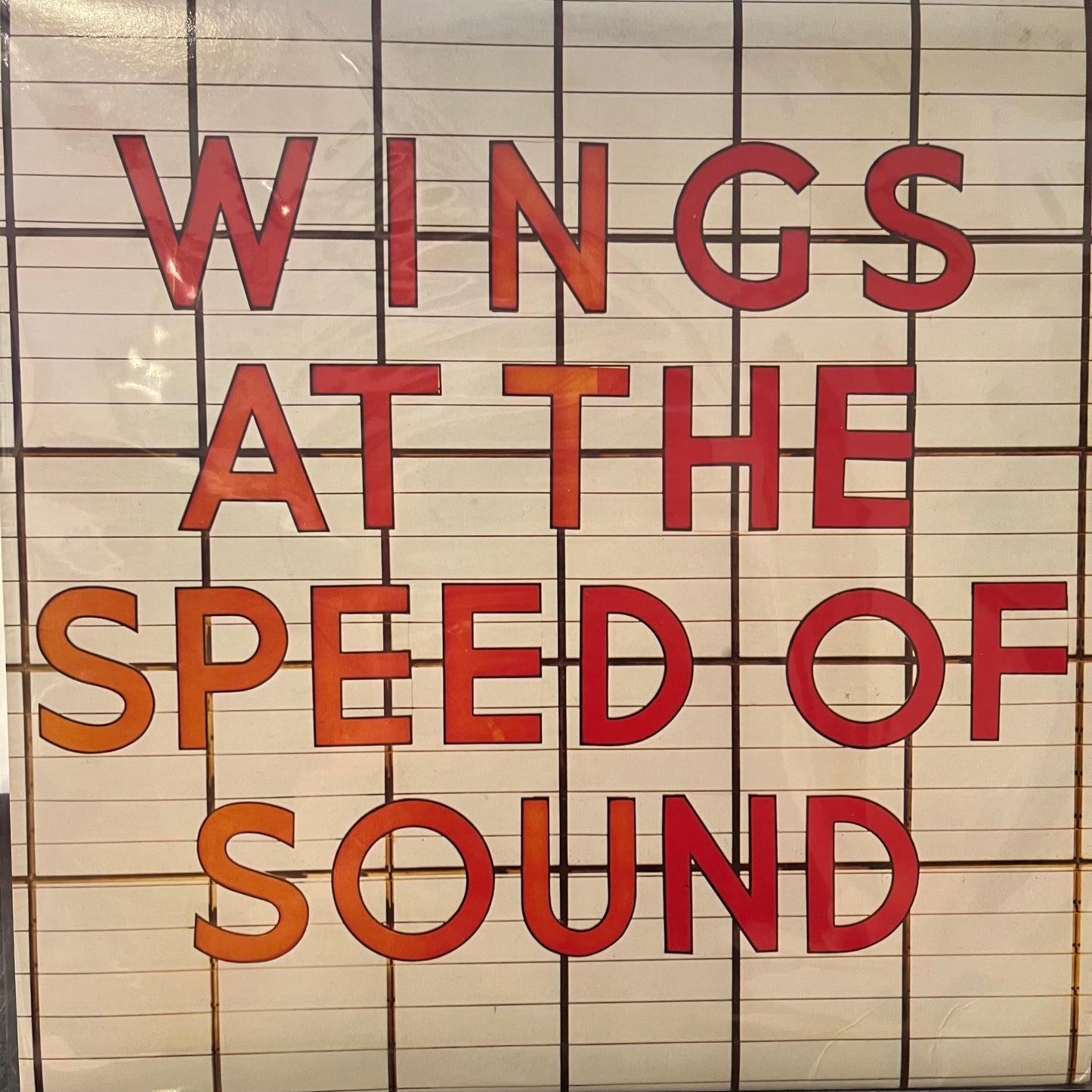 WINGS - AT THE SPEED NM/NM / 1976