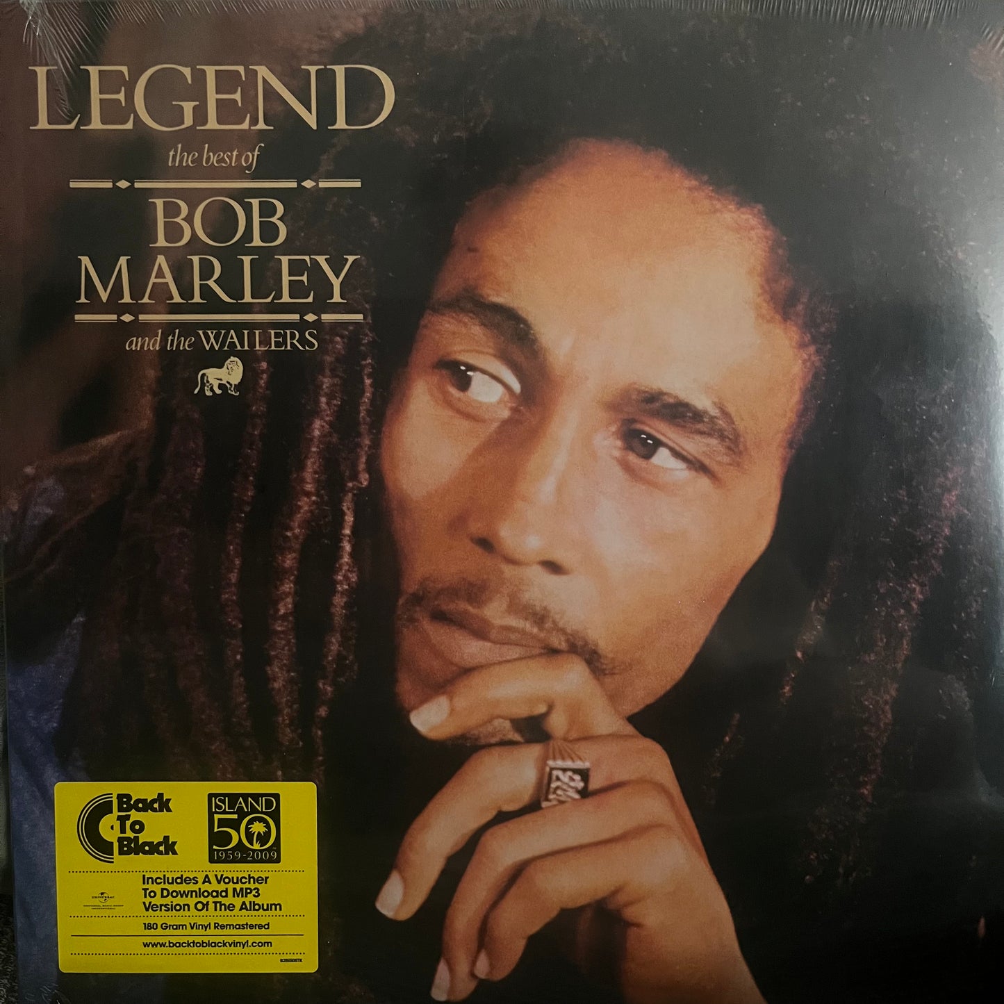 BOB MARLEY AND THE WAILERS - LEGEND THE BEST OF LP