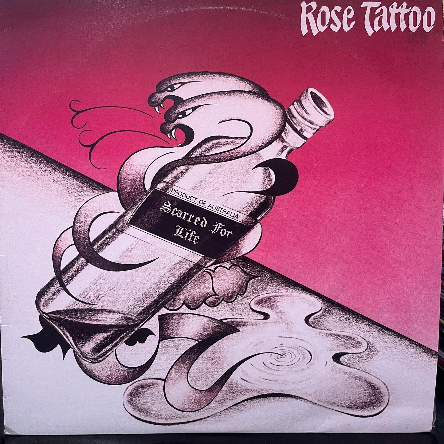 ROSE TATTOO - SCARRED FOR LIFE VG+/VG+