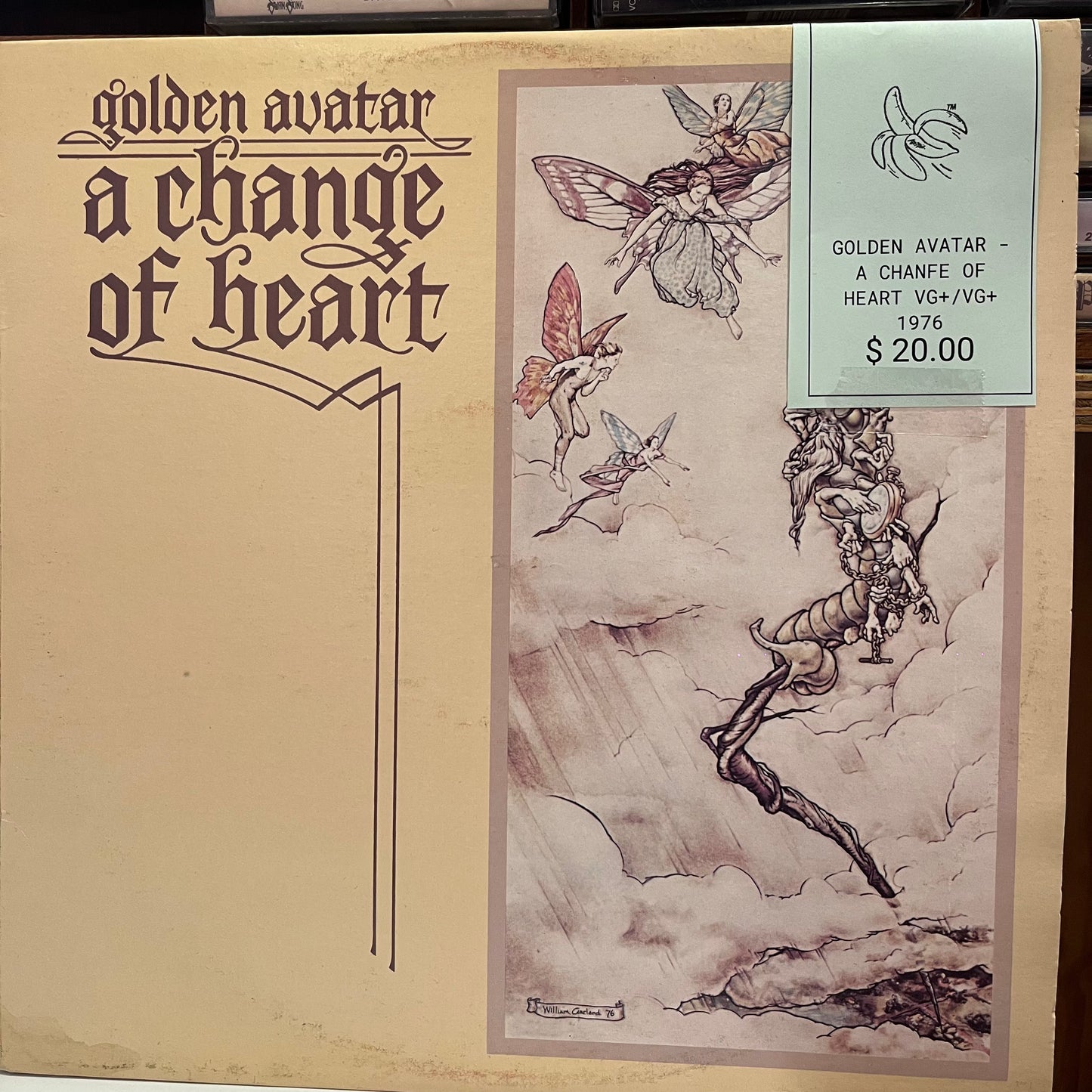 GOLDEN AVATAR - A CHANFE OF HEART VG+/VG+ 1976