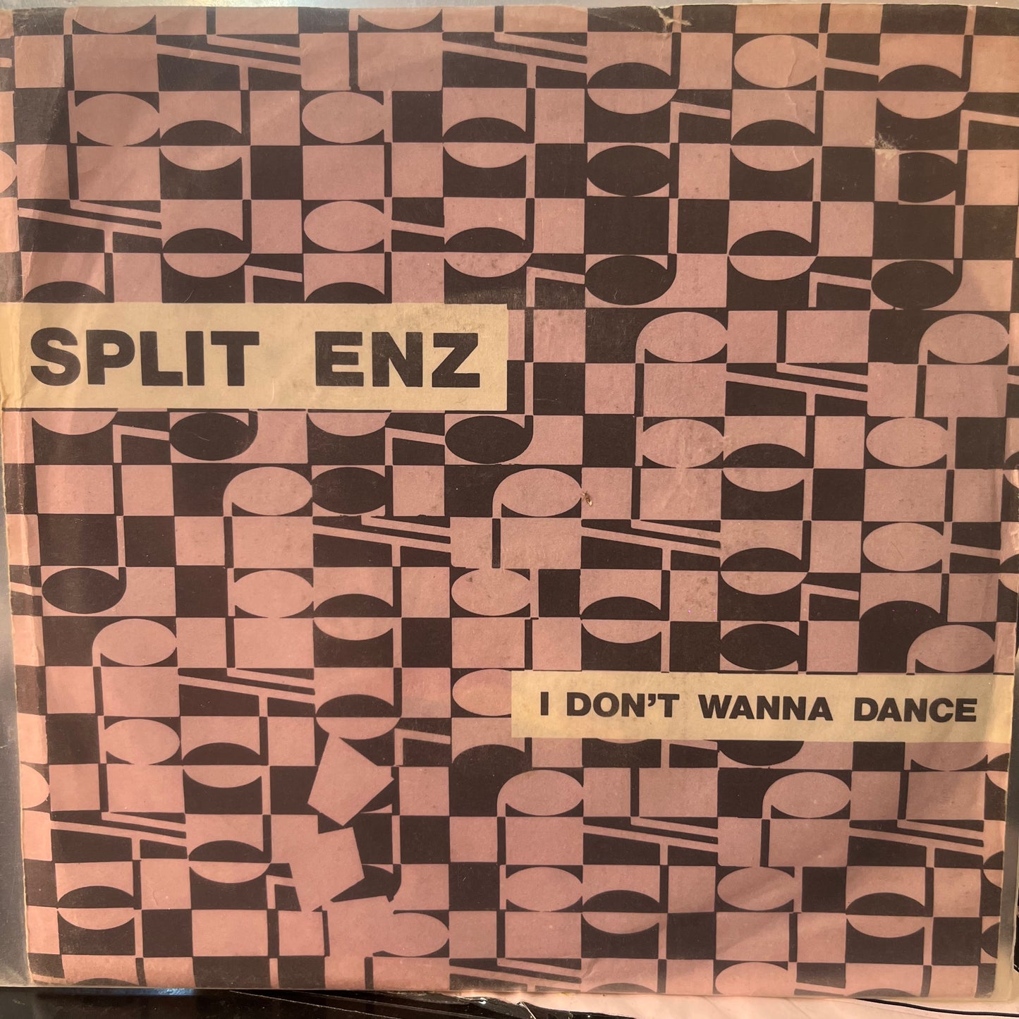 SPLIT ENZ - I DON'T WANNA DANCE 3-TRACK LTD 7" SINGLE