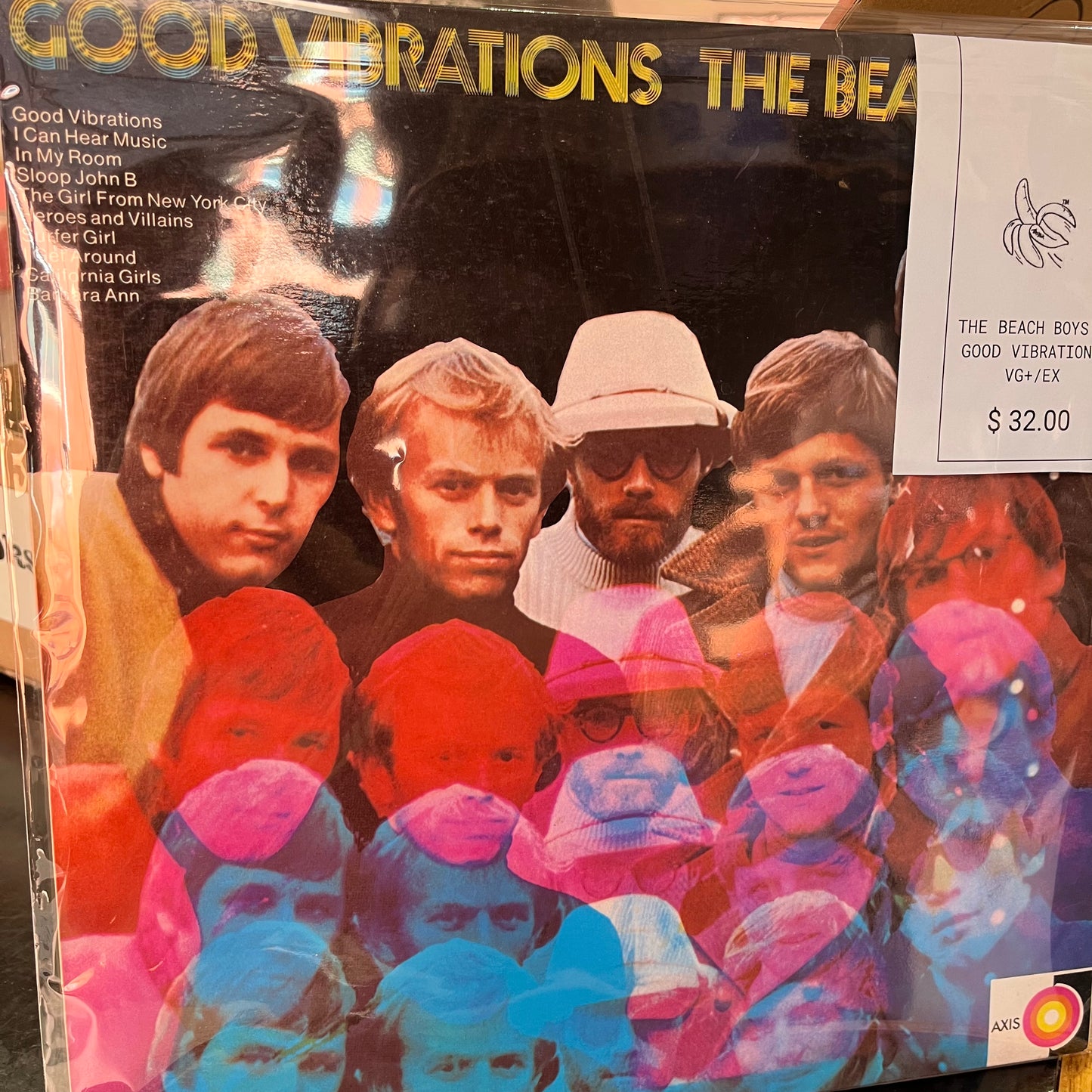 THE BEACH BOYS - GOOD VIBRATIONS VG+/EX