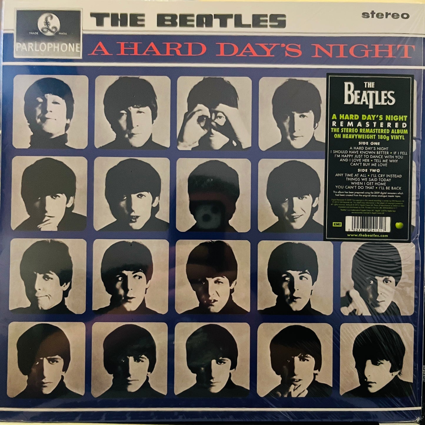 THE BEATLES - HARD DAYS NIGHT STEREO REMASTERS / 2009/ EX/EX