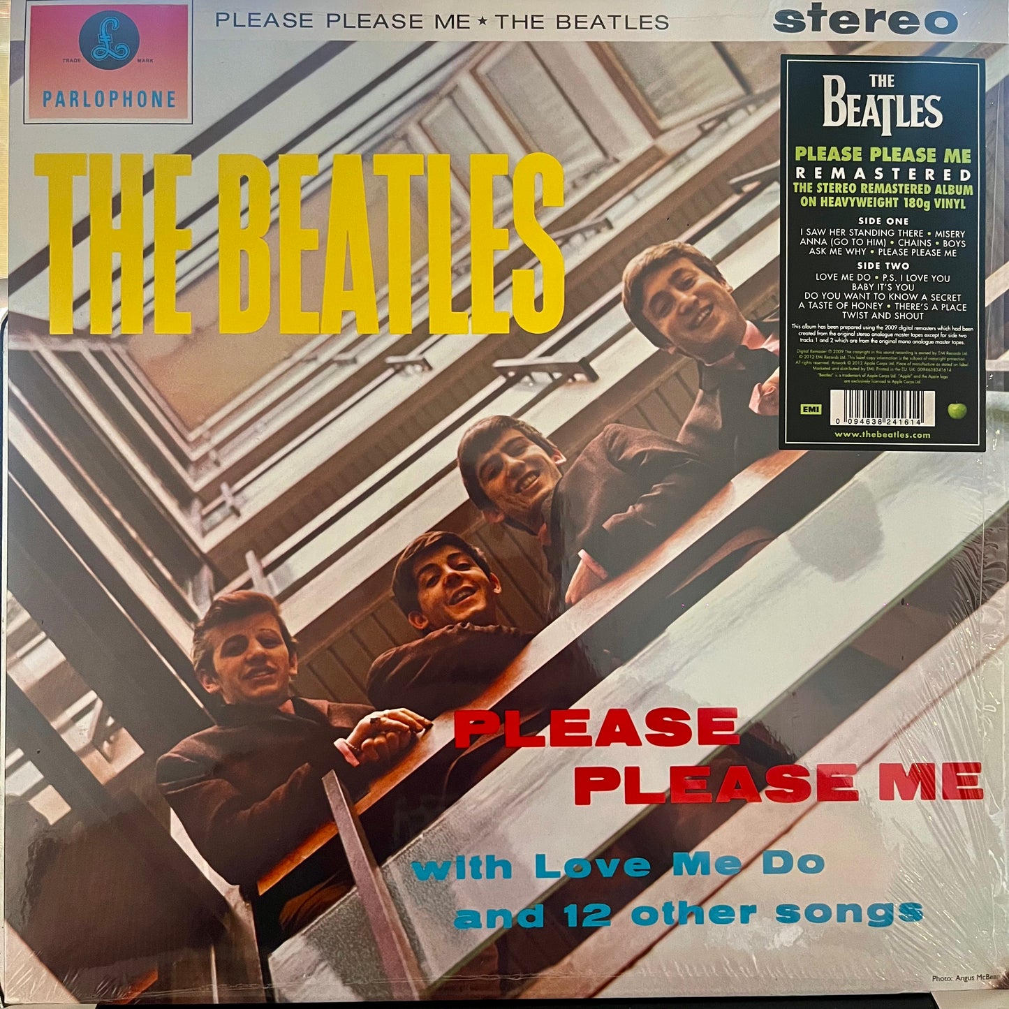 THE BEATLES - PLEASE PLEASE ME REMASTERED EX/EX