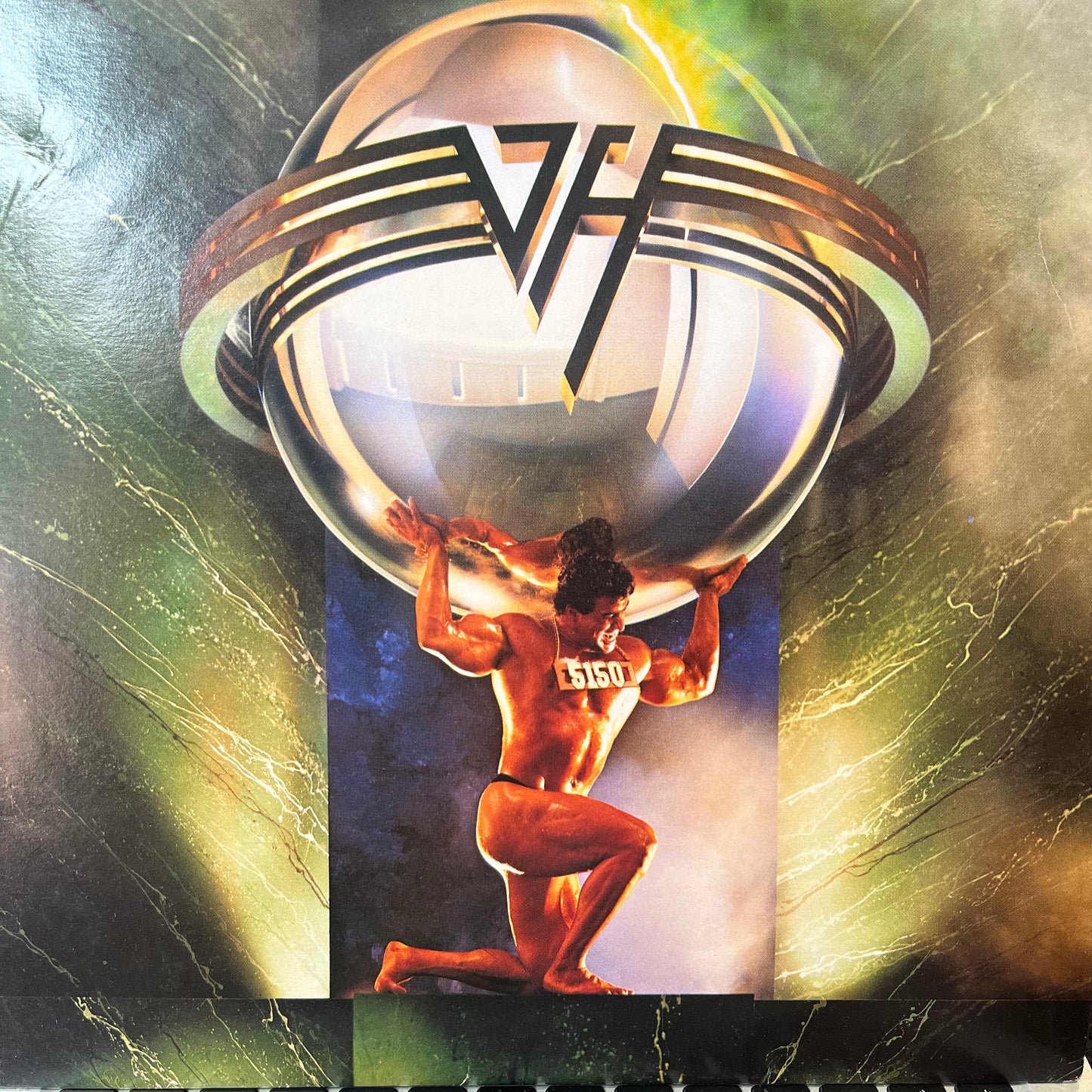 VAN HALEN - 5150 1986 AUSTRALIAN LP VG+/VG+