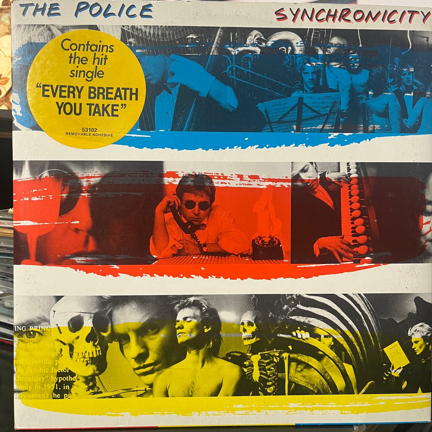 THE POLICE - SYNCHRONICITY VG+/VG+ 1983