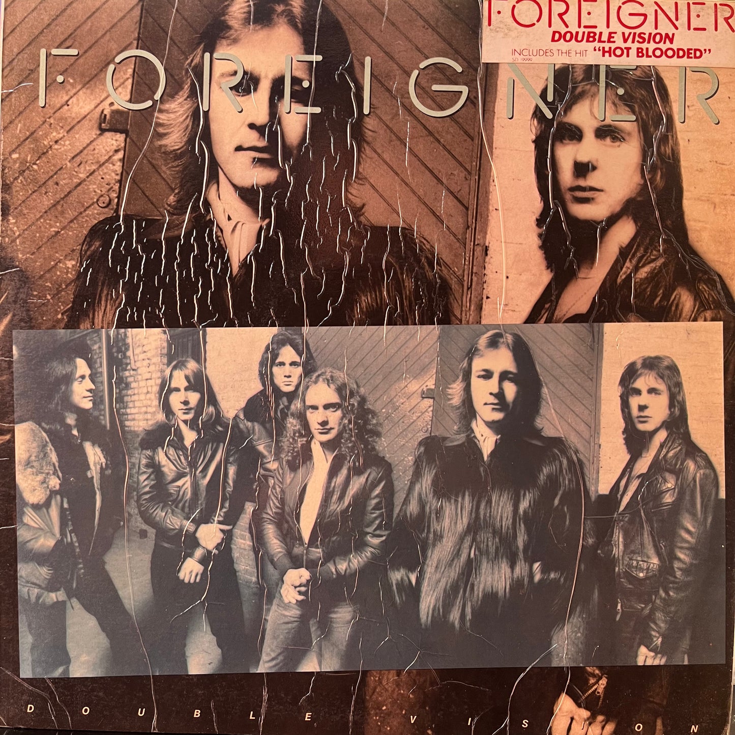 FOREIGNER - DOUBLE VISION VG/VG 1978