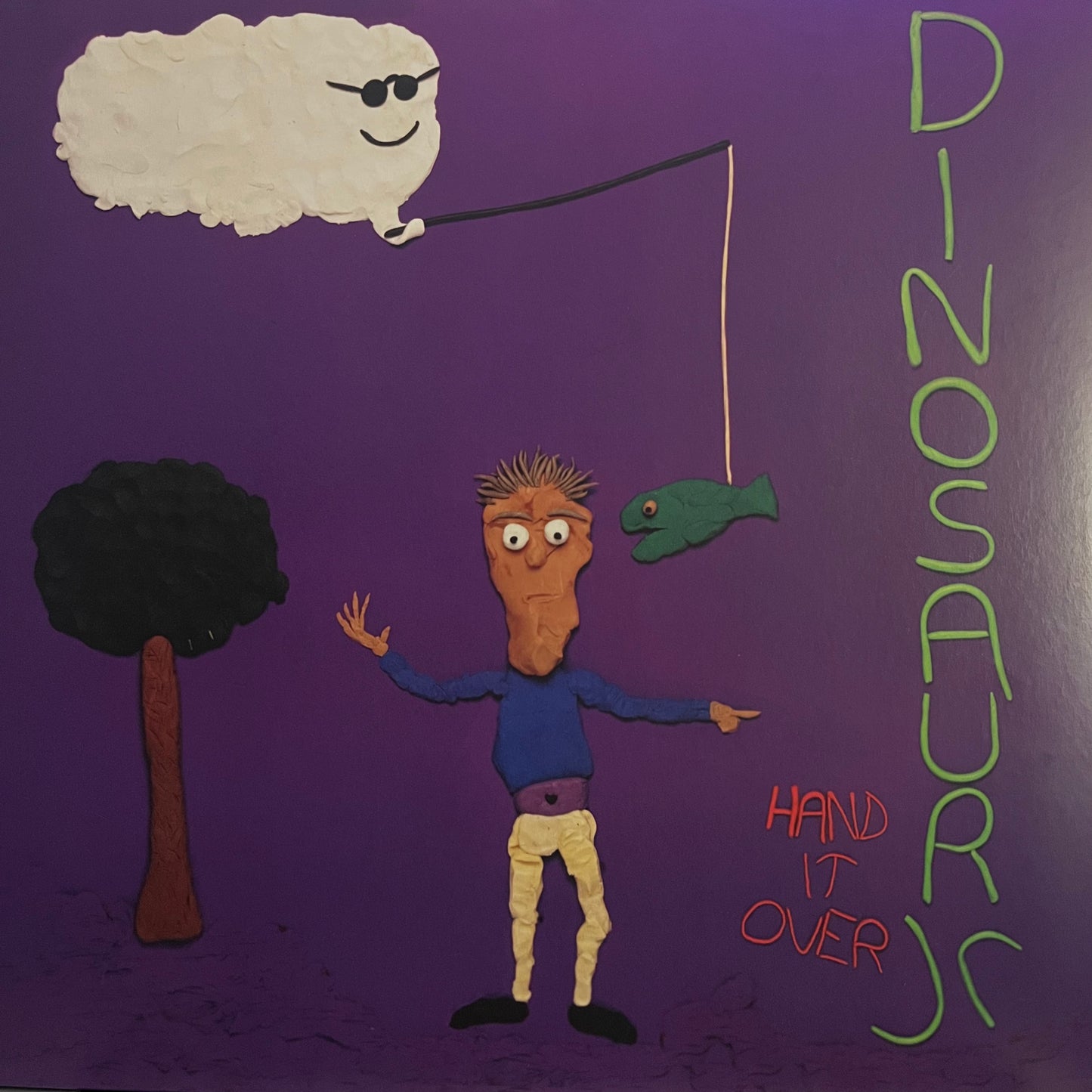 DINOSAUR JR - HAND IT OVER NM/NM 2019 PURPLE WAX REISSUE