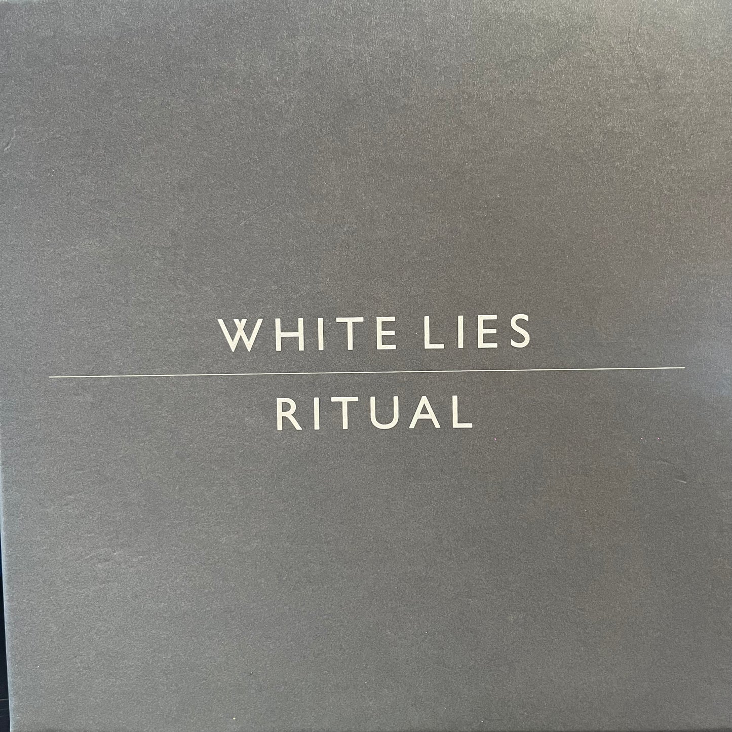 WHITE LIES - RITUAL 6x7" SINGLE BOX SET