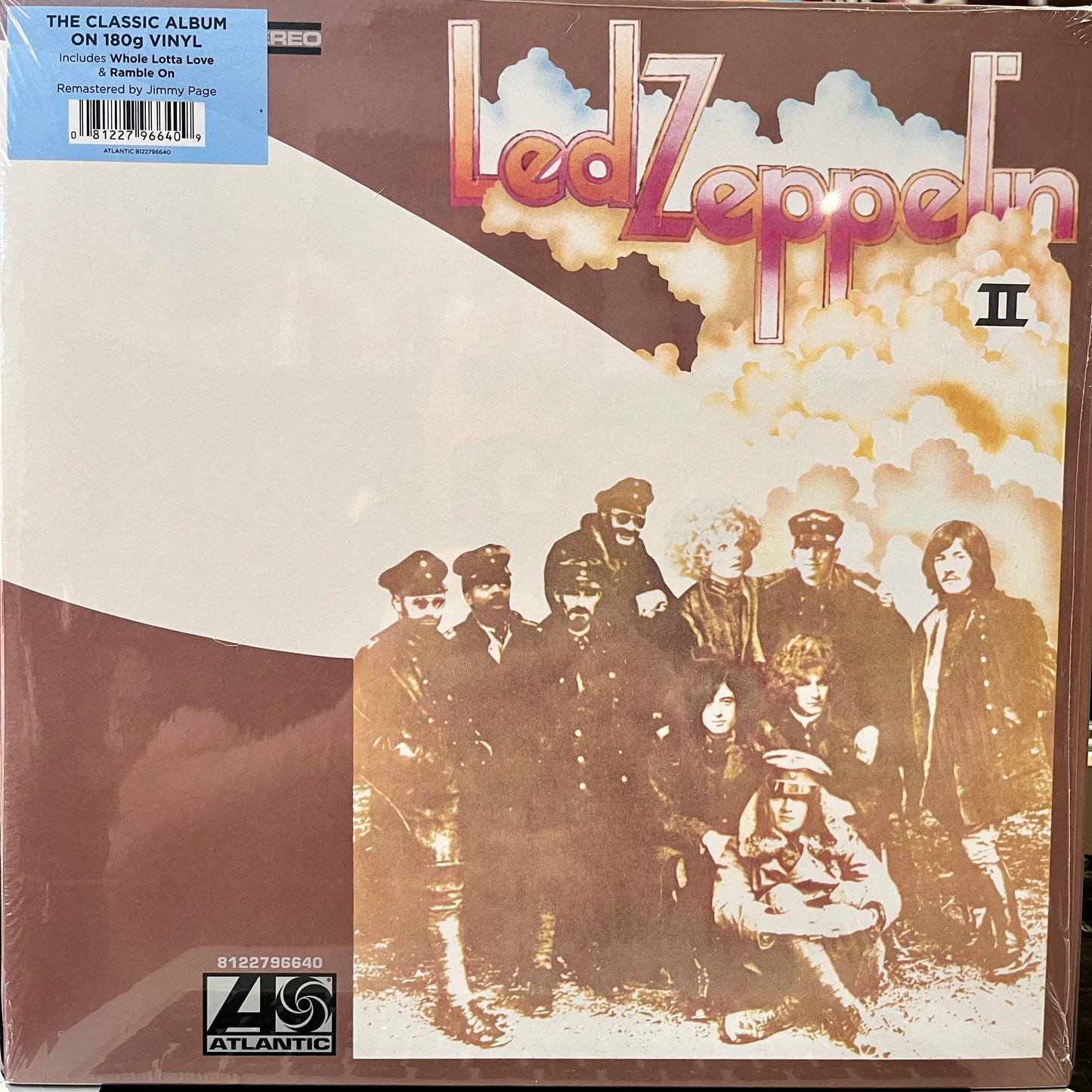 LED ZEPPELIN - II NM/NM 180 GRAM REISSUE