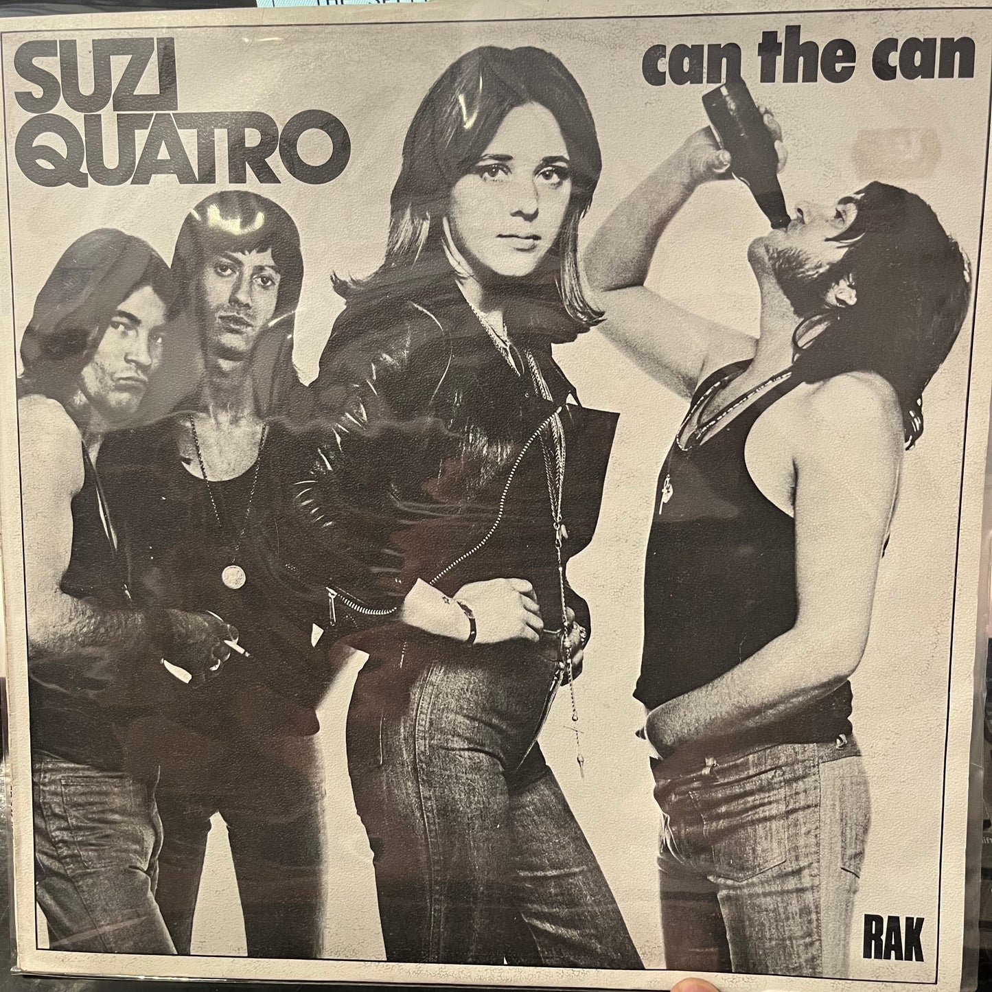 SUZI QUATRO - CAN THE CAN VG+/VG+ 1973